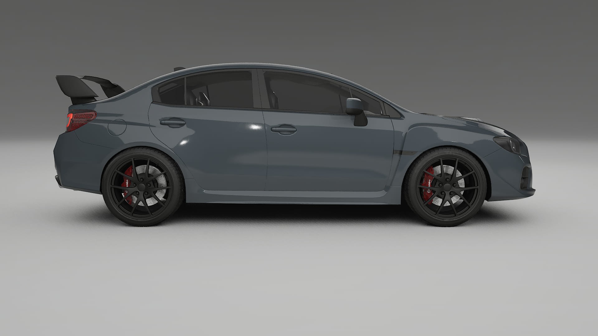 Subaru Impreza WRX Sti VA prefacelift pre LCI TPU Lackskyddsfilm | GRANITE Färgskiftande PPF – Komplett Förskuret Kit