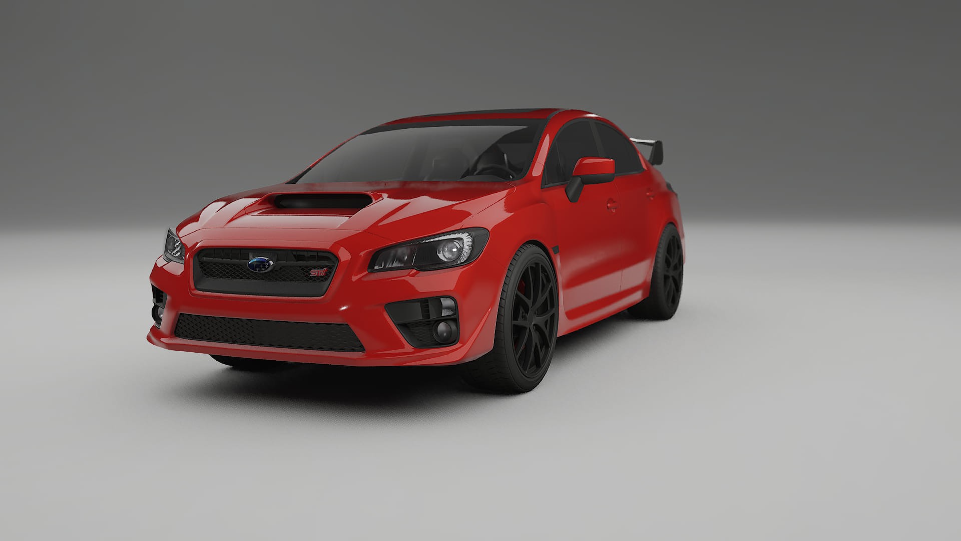 Subaru Impreza WRX Sti VA prefacelift pre LCI TPU Lackskyddsfilm | BLAZE Färgskiftande PPF – Komplett Förskuret Kit