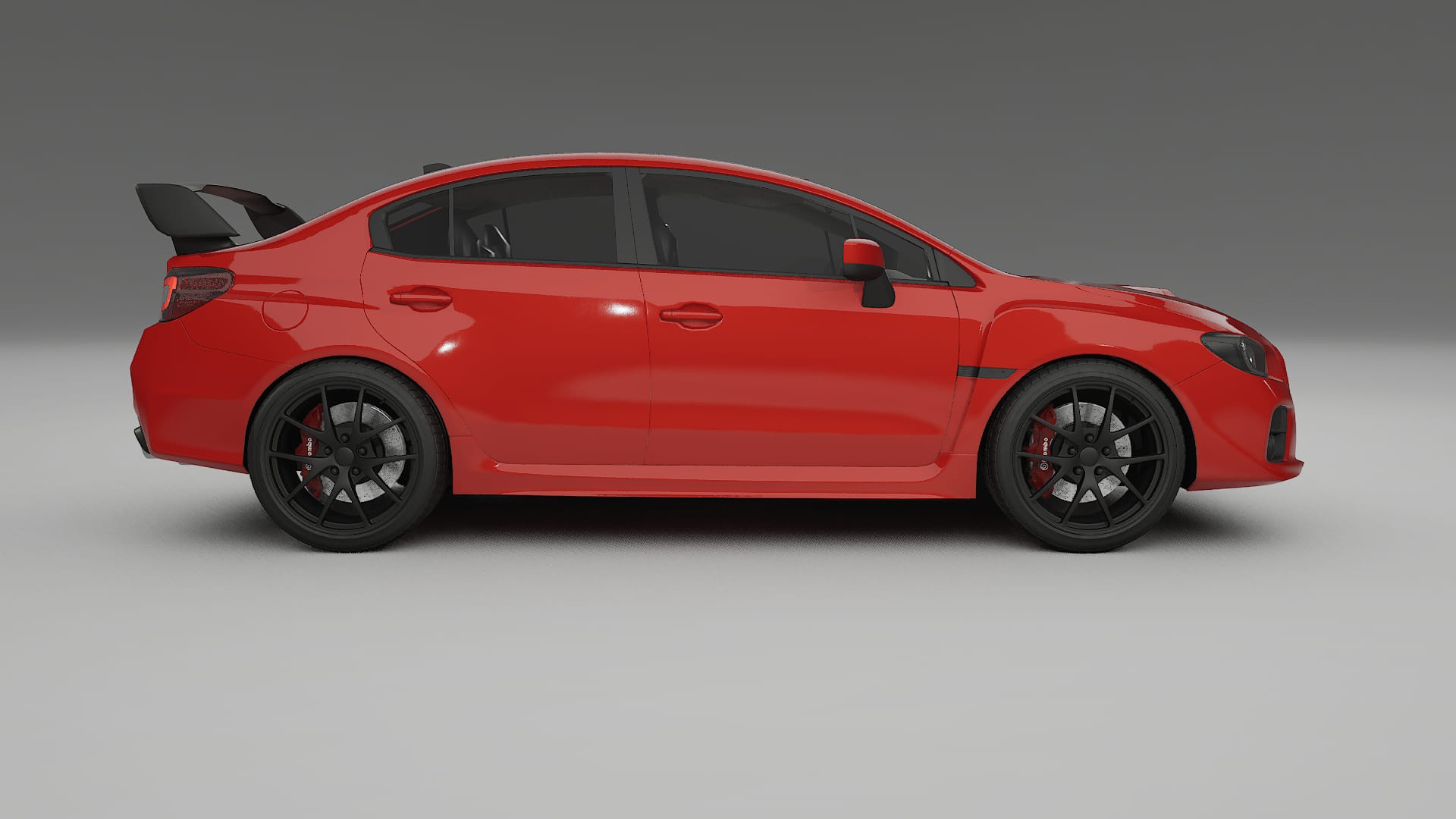 Subaru Impreza WRX Sti VA prefacelift pre LCI TPU Lackskyddsfilm | BLAZE Färgskiftande PPF – Komplett Förskuret Kit