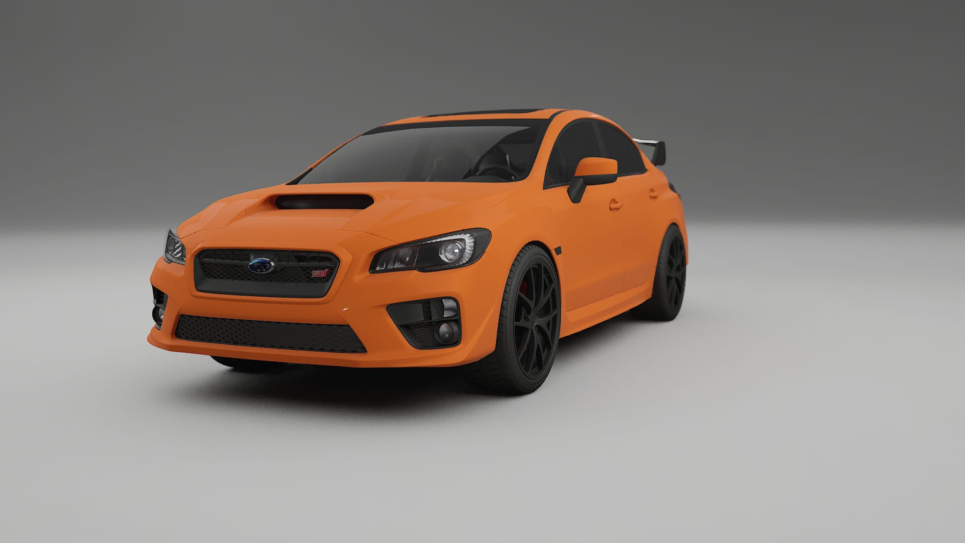 Subaru Impreza WRX Sti VA prefacelift pre LCI TPU Lackskyddsfilm | ROCKET Färgskiftande PPF – Komplett Förskuret Kit