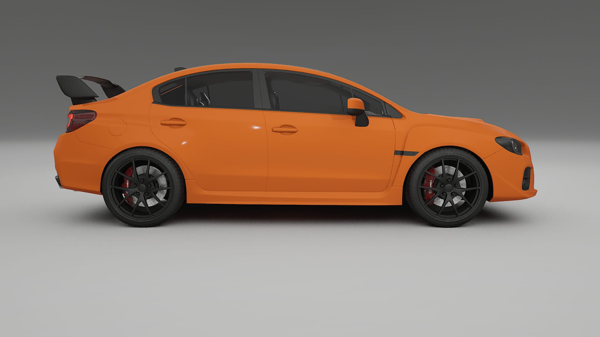 Subaru Impreza WRX Sti VA prefacelift pre LCI TPU Lackskyddsfilm | ROCKET Färgskiftande PPF – Komplett Förskuret Kit