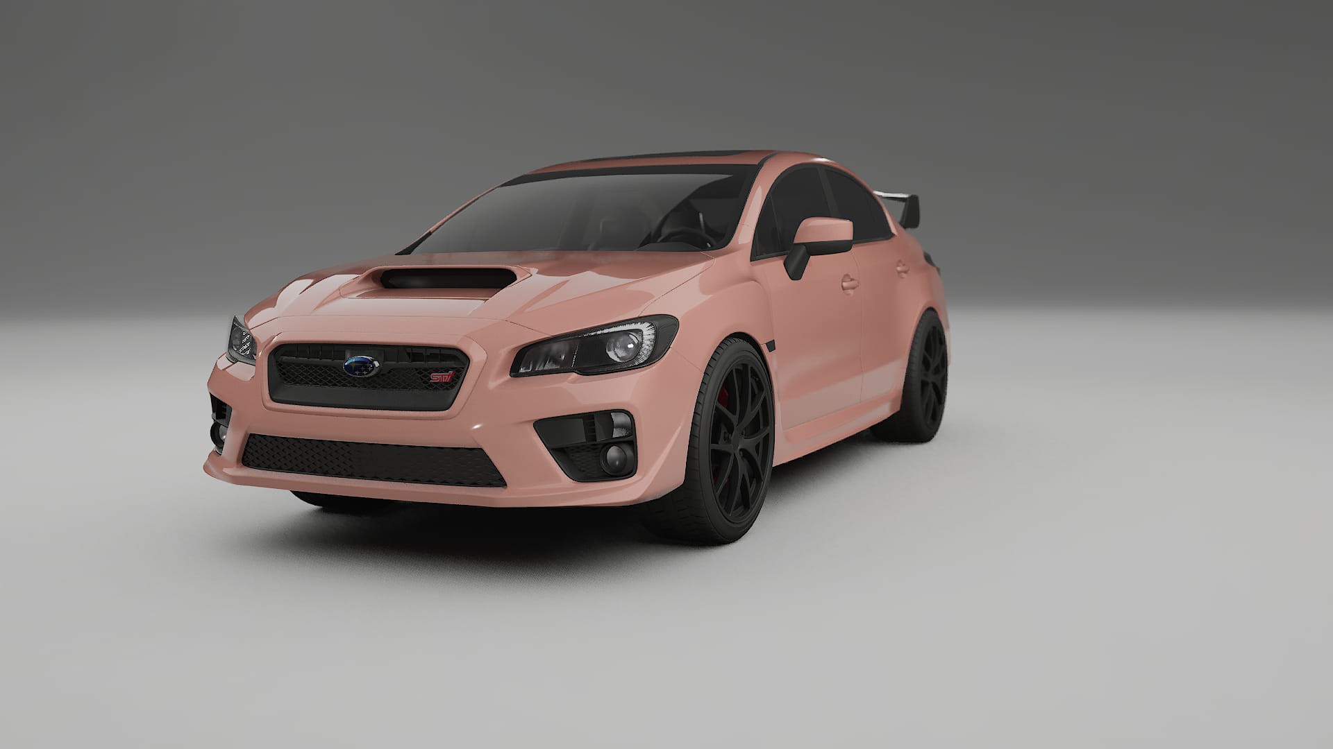 Subaru Impreza WRX Sti VA prefacelift pre LCI TPU Lackskyddsfilm | BLUSH Färgskiftande PPF – Komplett Förskuret Kit