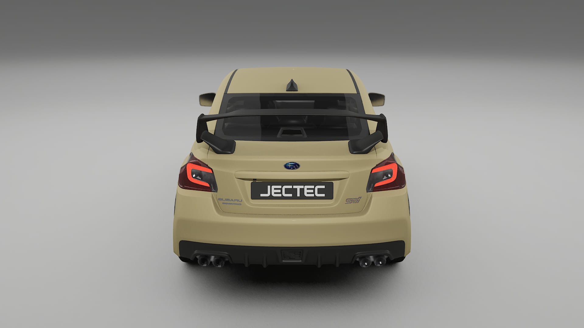 Subaru Impreza WRX Sti VA prefacelift pre LCI TPU Lackskyddsfilm | SAND Färgskiftande PPF – Komplett Förskuret Kit