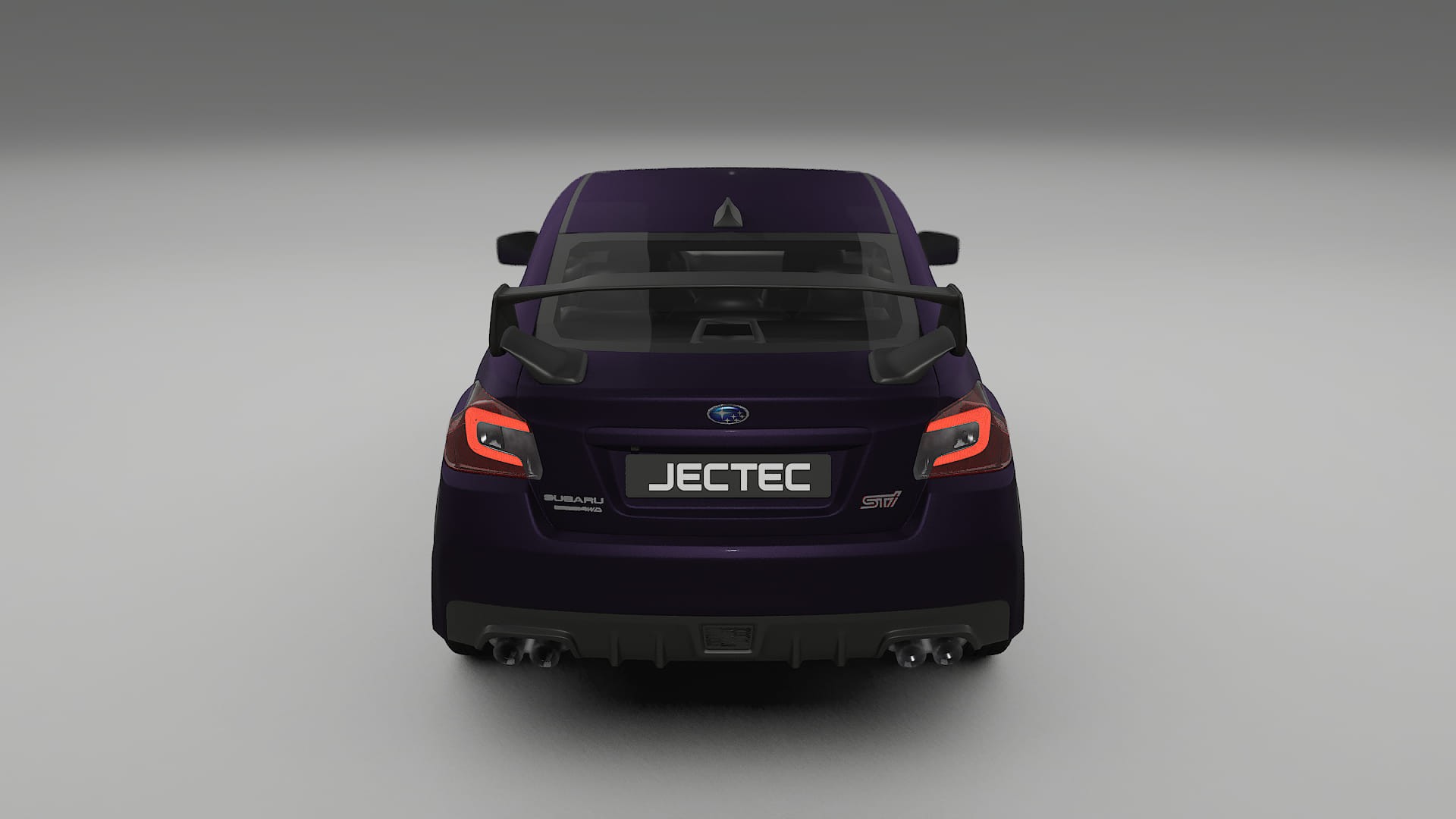 Subaru Impreza WRX Sti VA prefacelift pre LCI TPU Lackskyddsfilm | VIOLET Färgskiftande PPF – Komplett Förskuret Kit