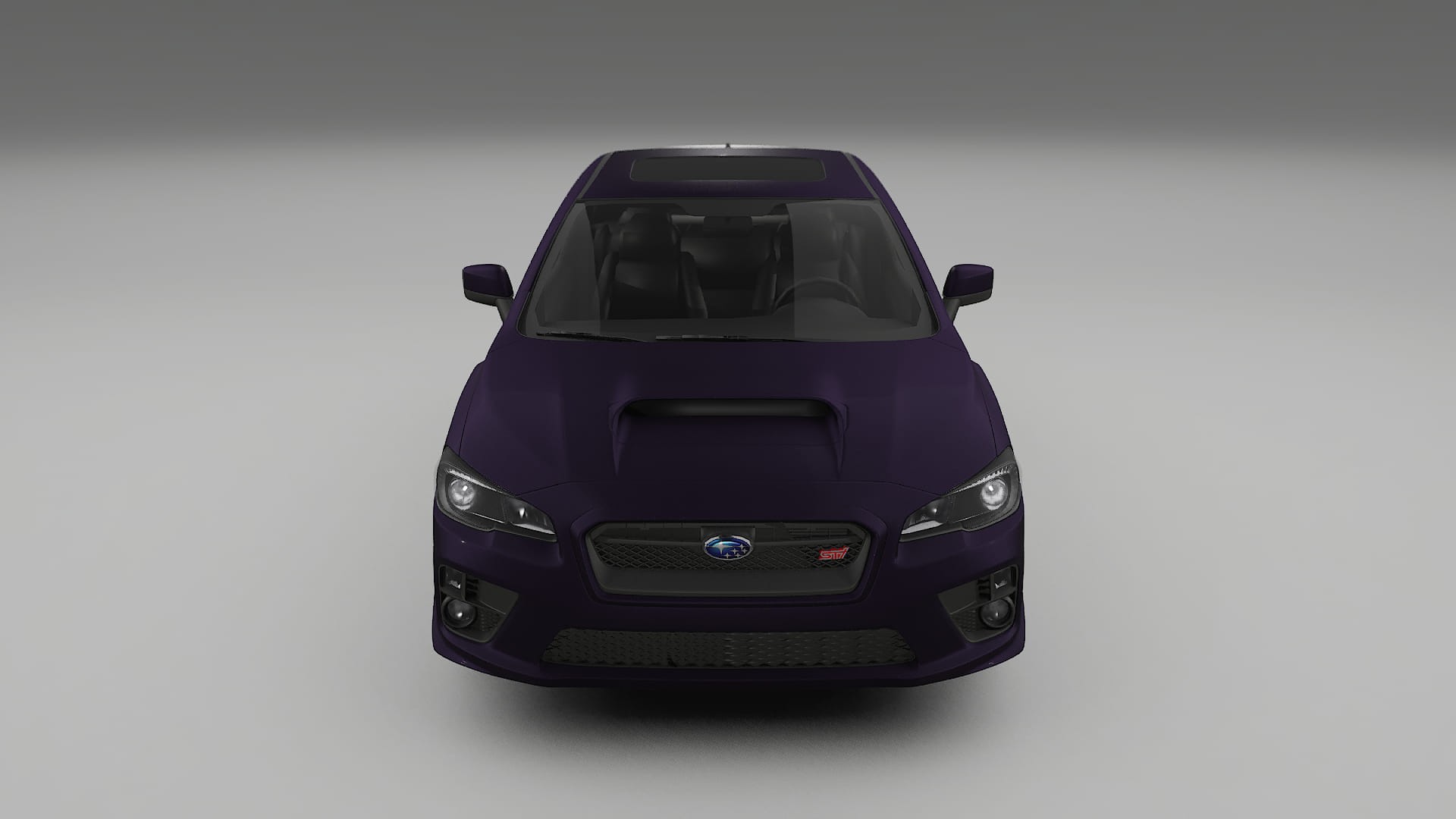 Subaru Impreza WRX Sti VA prefacelift pre LCI TPU Lackskyddsfilm | VIOLET Färgskiftande PPF – Komplett Förskuret Kit