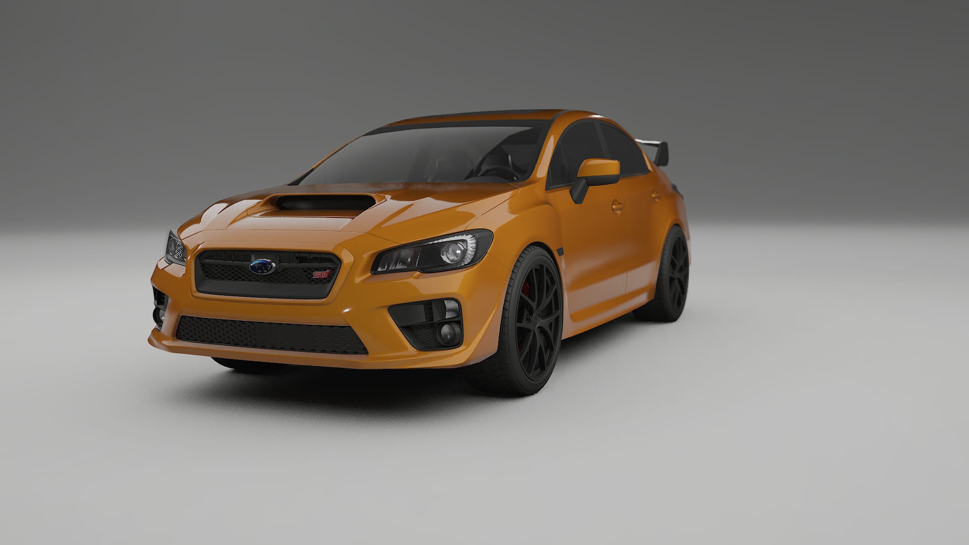 Subaru Impreza WRX Sti VA prefacelift pre LCI TPU Lackskyddsfilm | DAISY Färgskiftande PPF – Komplett Förskuret Kit