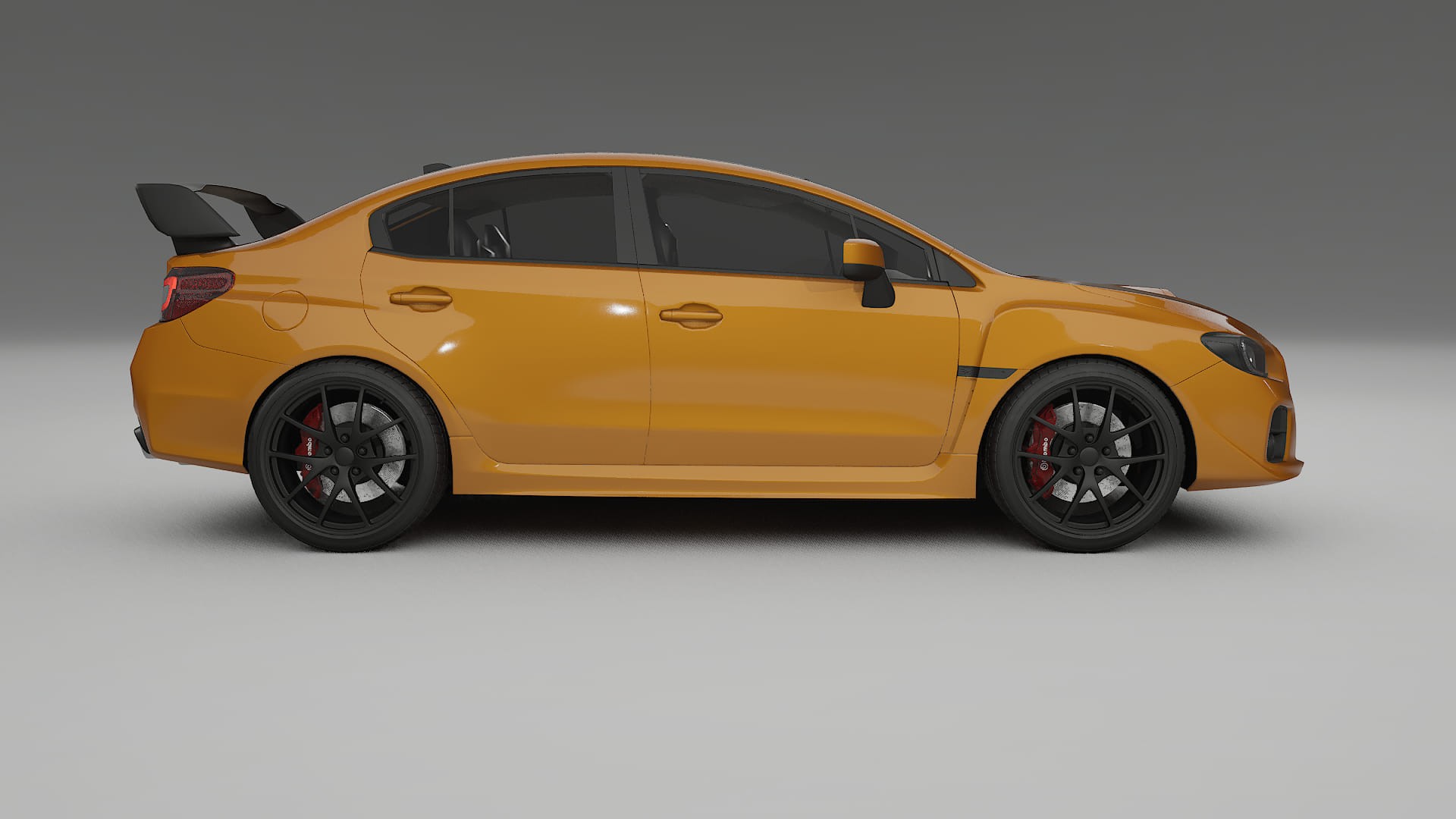 Subaru Impreza WRX Sti VA prefacelift pre LCI TPU Lackskyddsfilm | DAISY Färgskiftande PPF – Komplett Förskuret Kit