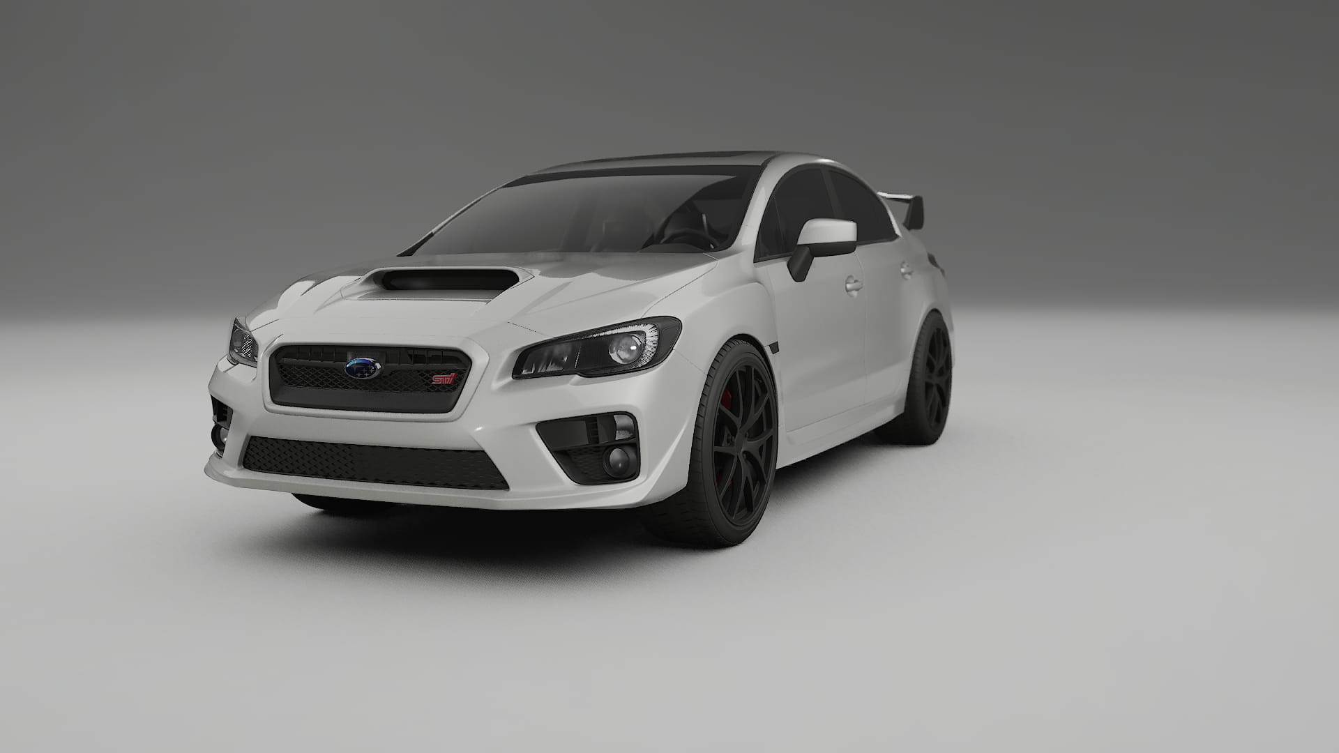 Subaru Impreza WRX Sti VA prefacelift pre LCI TPU Lackskyddsfilm | PEARL Färgskiftande PPF – Komplett Förskuret Kit