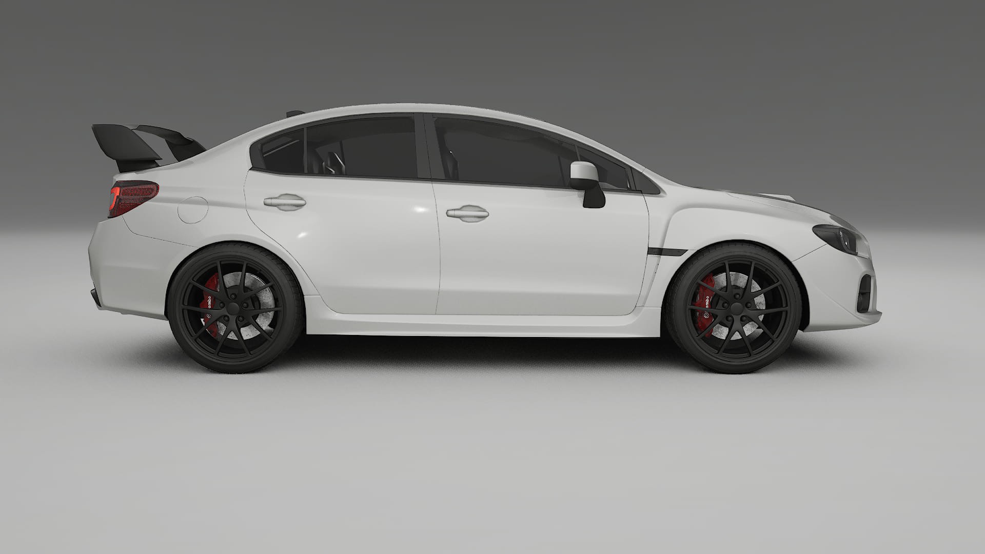 Subaru Impreza WRX Sti VA prefacelift pre LCI TPU Lackskyddsfilm | PEARL Färgskiftande PPF – Komplett Förskuret Kit