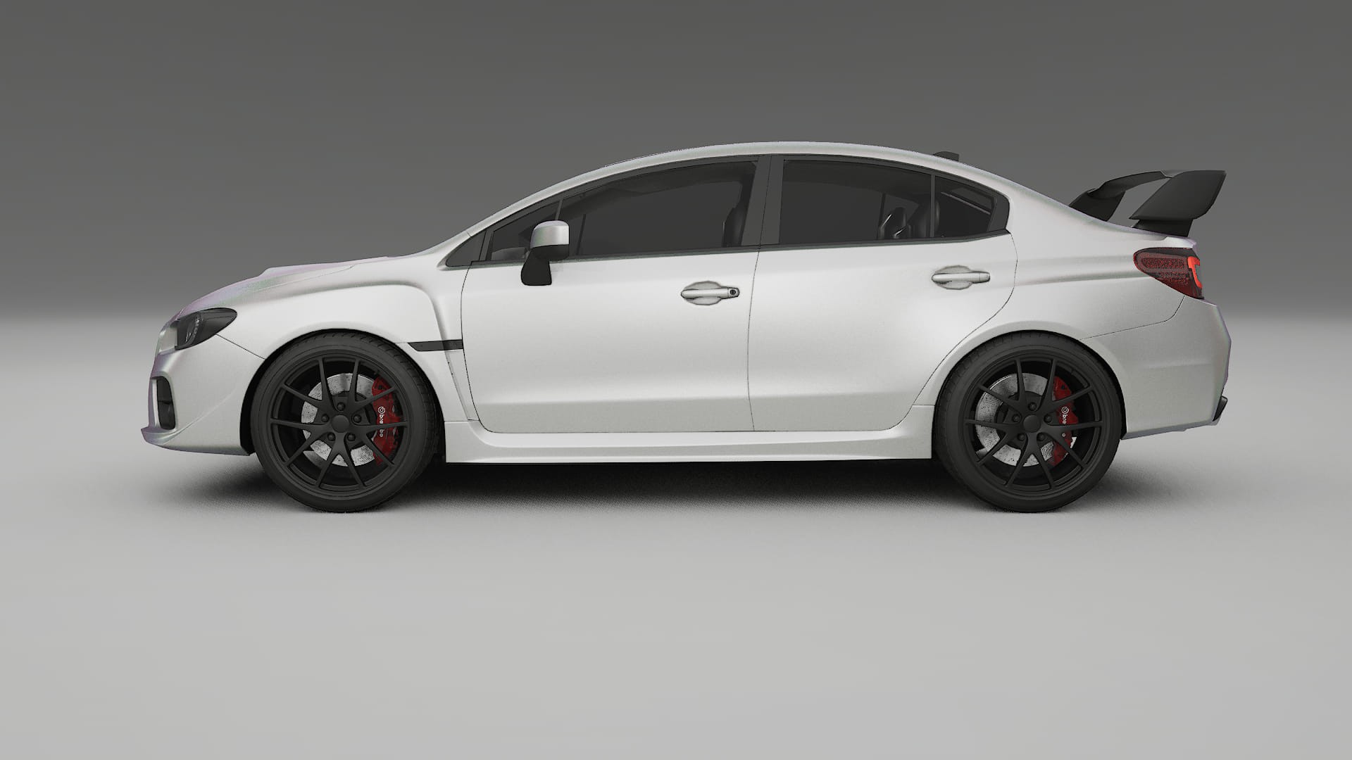 Subaru Impreza WRX Sti VA prefacelift pre LCI TPU Lackskyddsfilm | NEBULA Färgskiftande PPF – Komplett Förskuret Kit