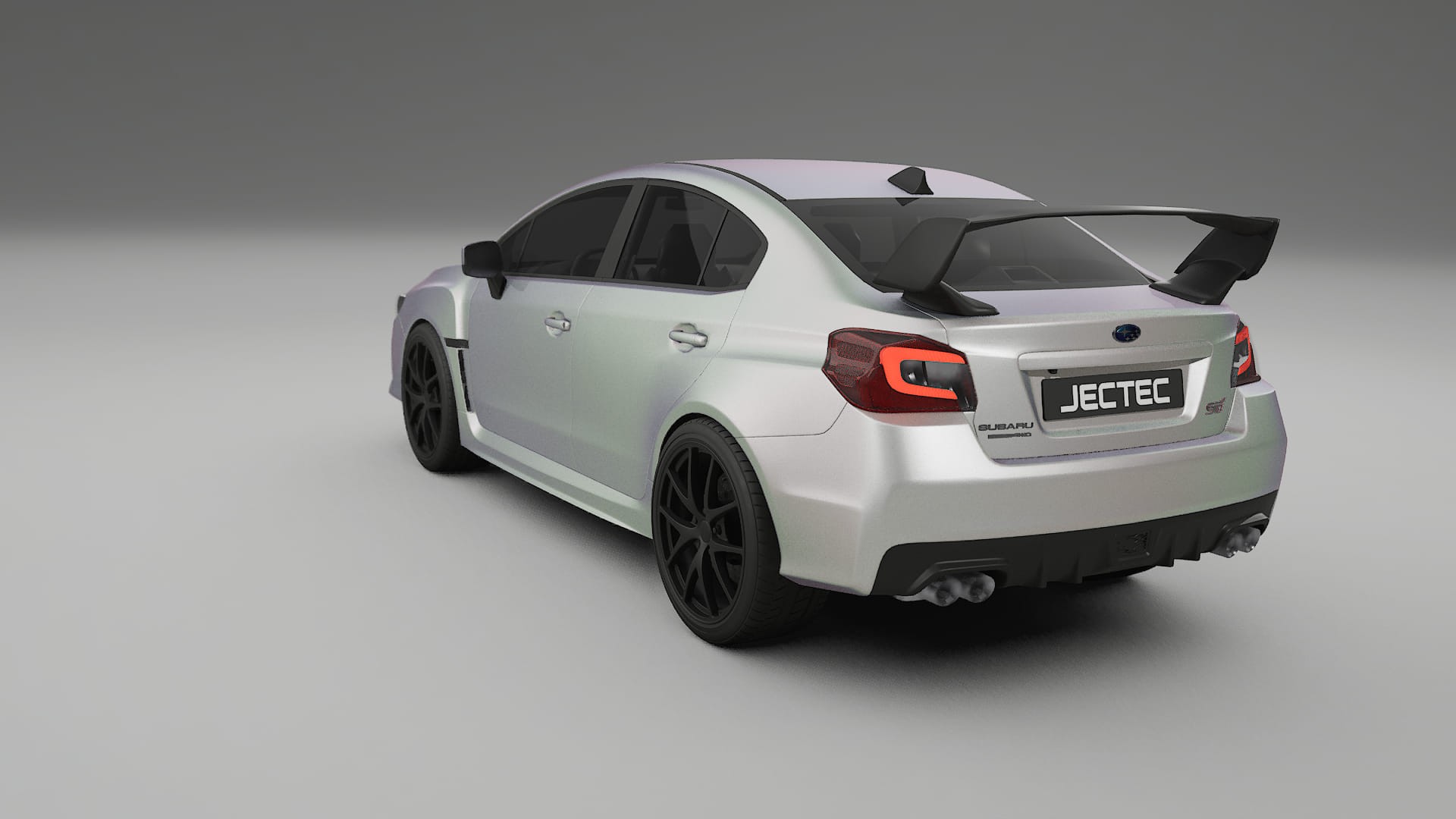 Subaru Impreza WRX Sti VA prefacelift pre LCI TPU Lackskyddsfilm | NEBULA Färgskiftande PPF – Komplett Förskuret Kit