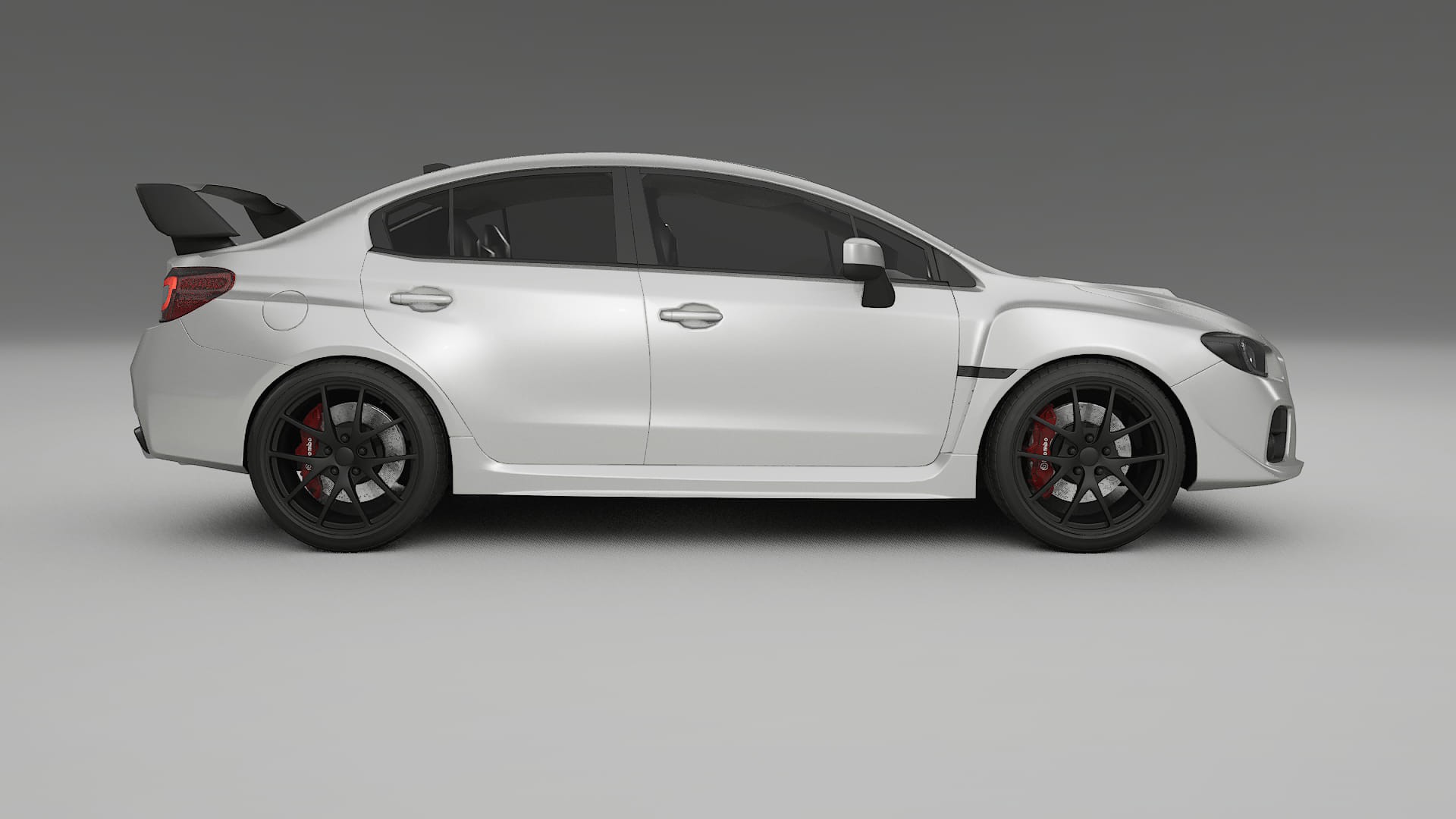 Subaru Impreza WRX Sti VA prefacelift pre LCI TPU Lackskyddsfilm | OPAL Färgskiftande PPF – Komplett Förskuret Kit