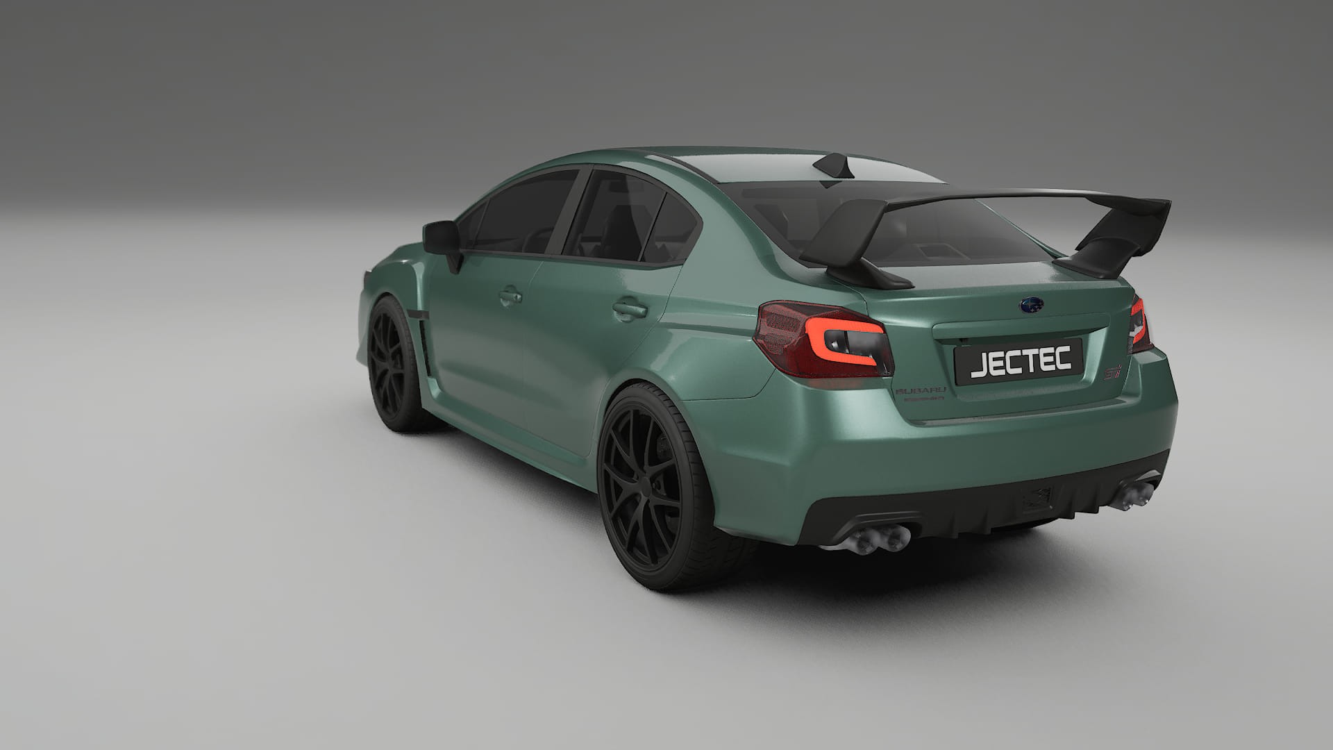 Subaru Impreza WRX Sti VA prefacelift pre LCI TPU Lackskyddsfilm | EVERGREEN Färgskiftande PPF – Komplett Förskuret Kit
