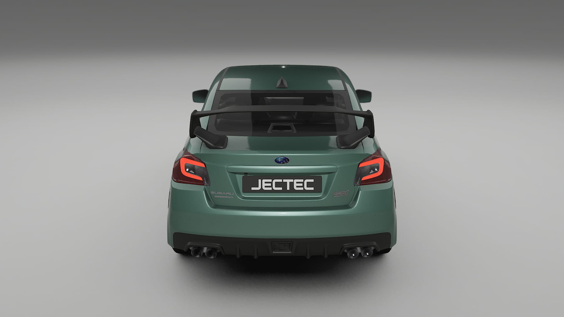 Subaru Impreza WRX Sti VA prefacelift pre LCI TPU Lackskyddsfilm | EVERGREEN Färgskiftande PPF – Komplett Förskuret Kit