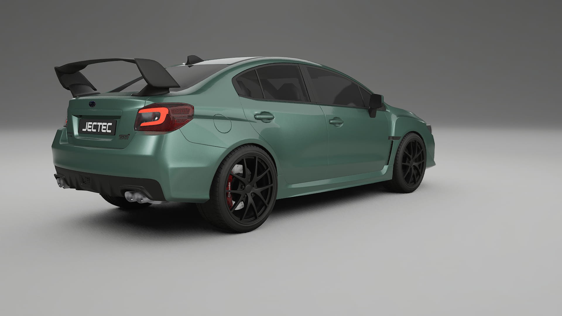 Subaru Impreza WRX Sti VA prefacelift pre LCI TPU Lackskyddsfilm | EVERGREEN Färgskiftande PPF – Komplett Förskuret Kit