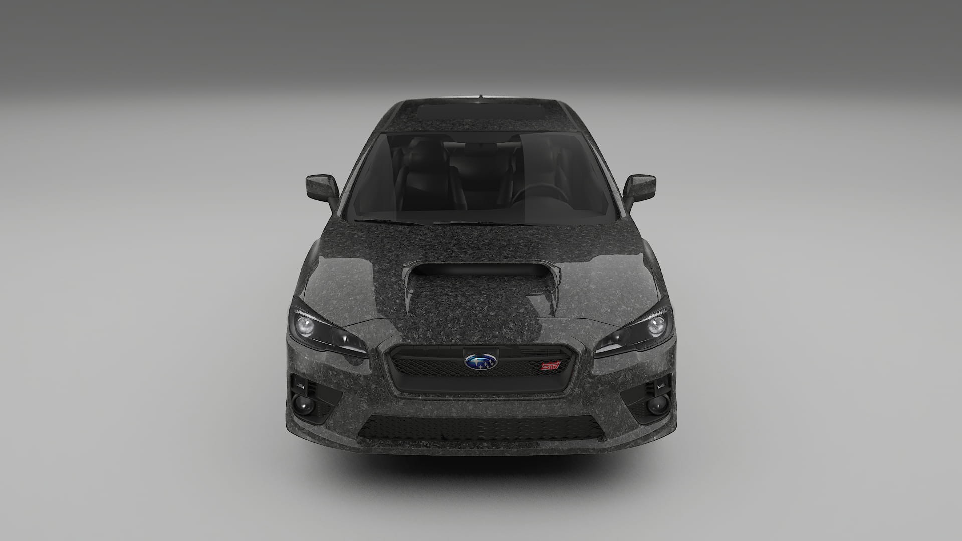 Subaru Impreza WRX Sti VA prefacelift pre LCI TPU Lackskyddsfilm | FORGED S Färgskiftande PPF – Komplett Förskuret Kit