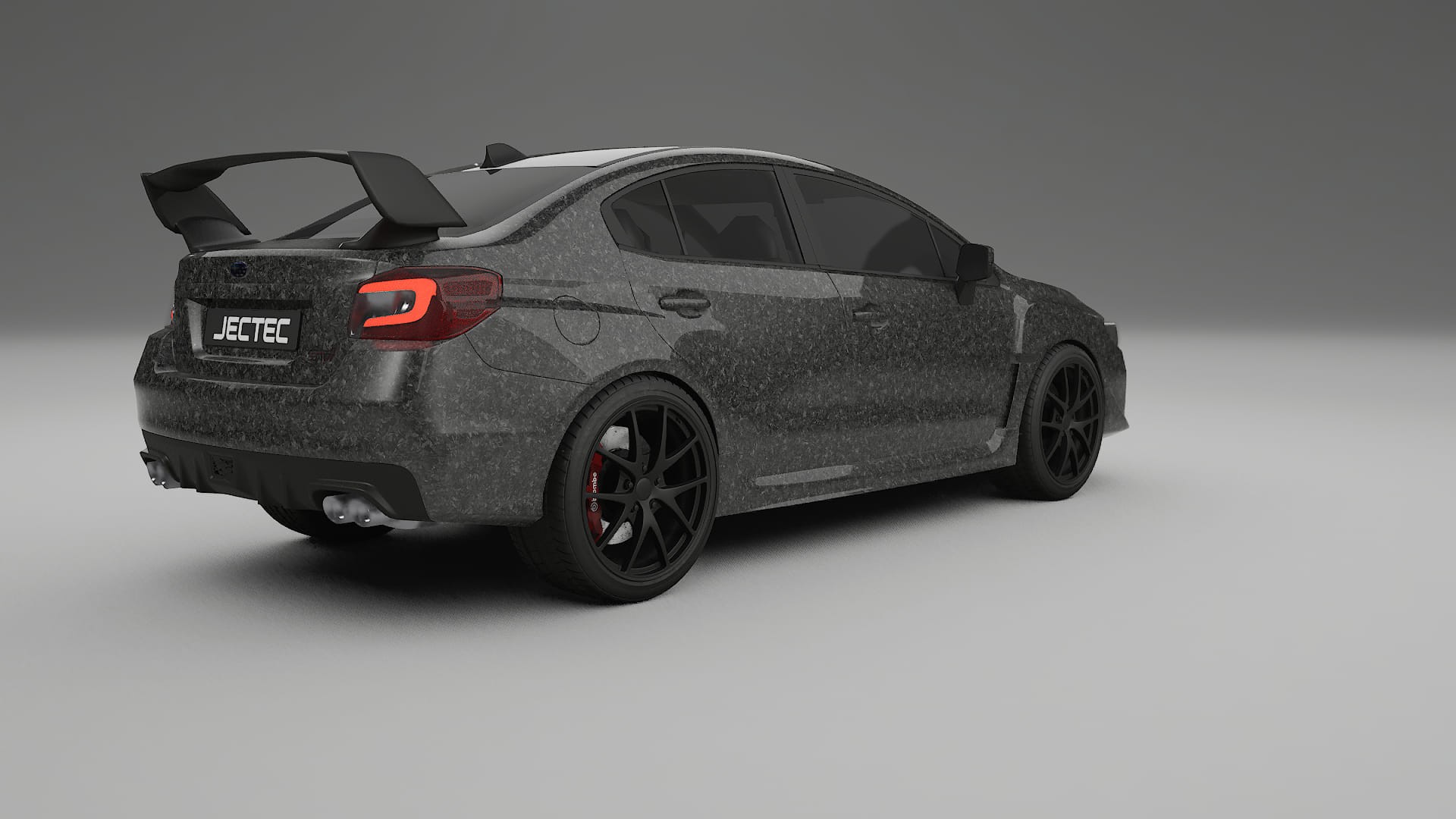 Subaru Impreza WRX Sti VA prefacelift pre LCI TPU Lackskyddsfilm | FORGED S Färgskiftande PPF – Komplett Förskuret Kit