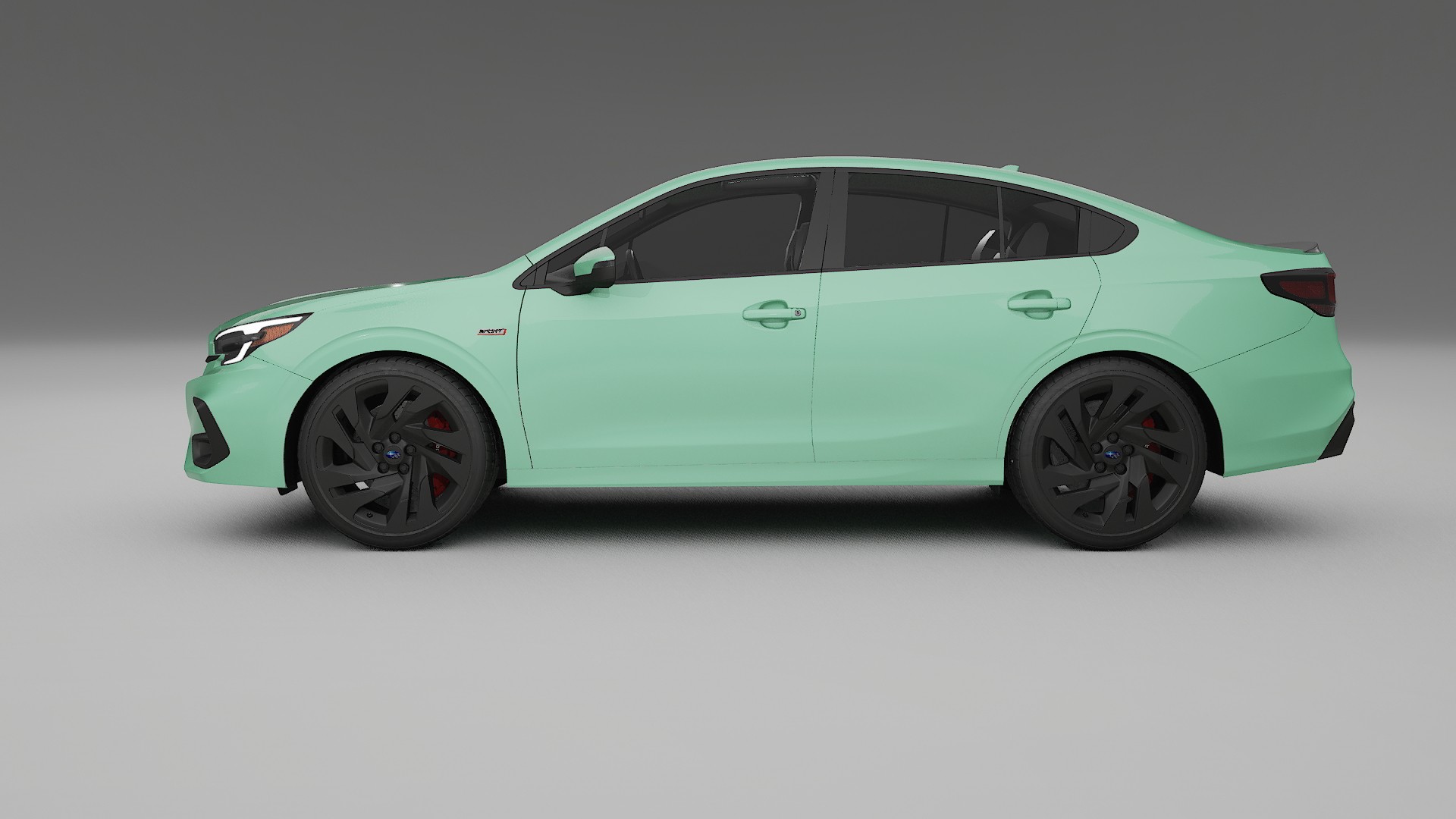 Subaru Legacy BW TPU Lackskyddsfilm | DUSTY Färgskiftande PPF – Komplett Förskuret Kit