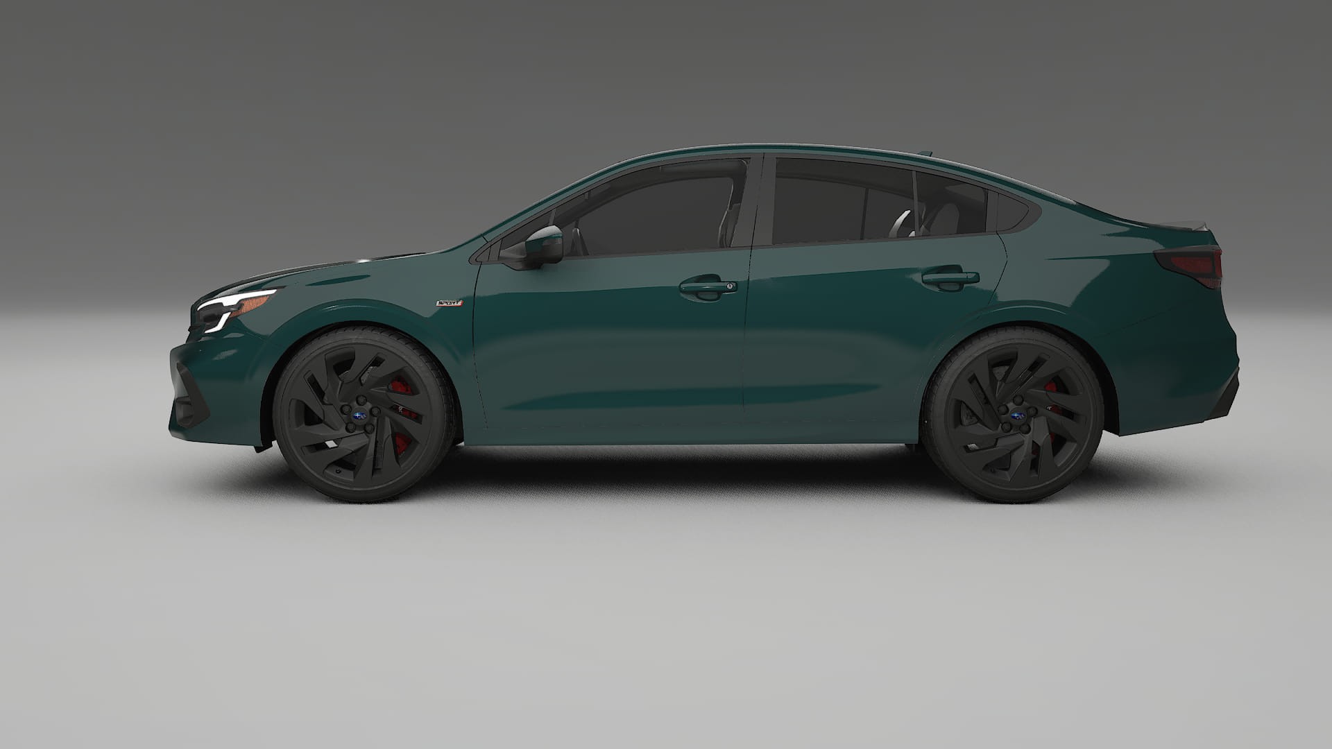 Subaru Legacy BW TPU Lackskyddsfilm | INFERNO Färgskiftande PPF – Komplett Förskuret Kit