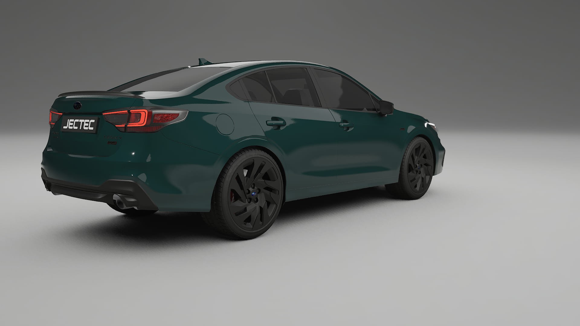 Subaru Legacy BW TPU Lackskyddsfilm | INFERNO Färgskiftande PPF – Komplett Förskuret Kit