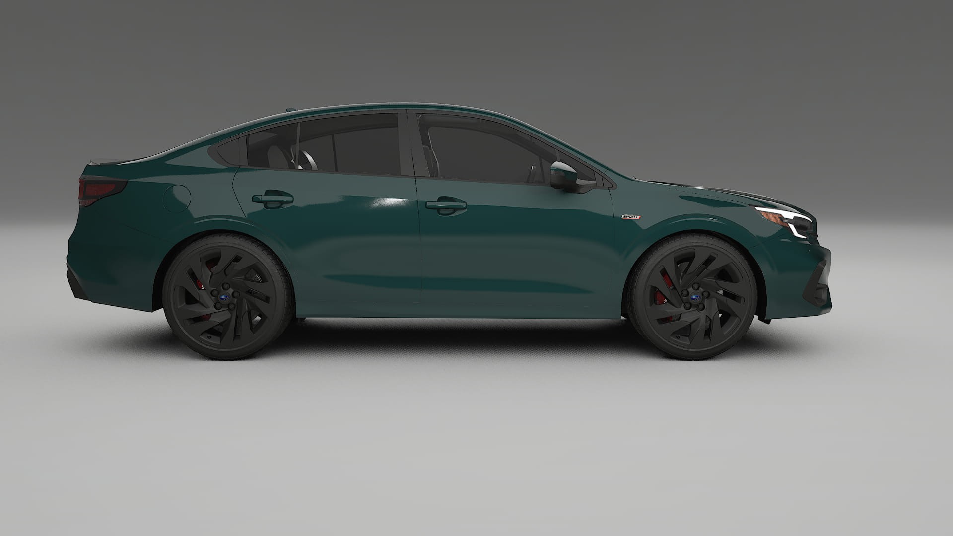 Subaru Legacy BW TPU Lackskyddsfilm | INFERNO Färgskiftande PPF – Komplett Förskuret Kit