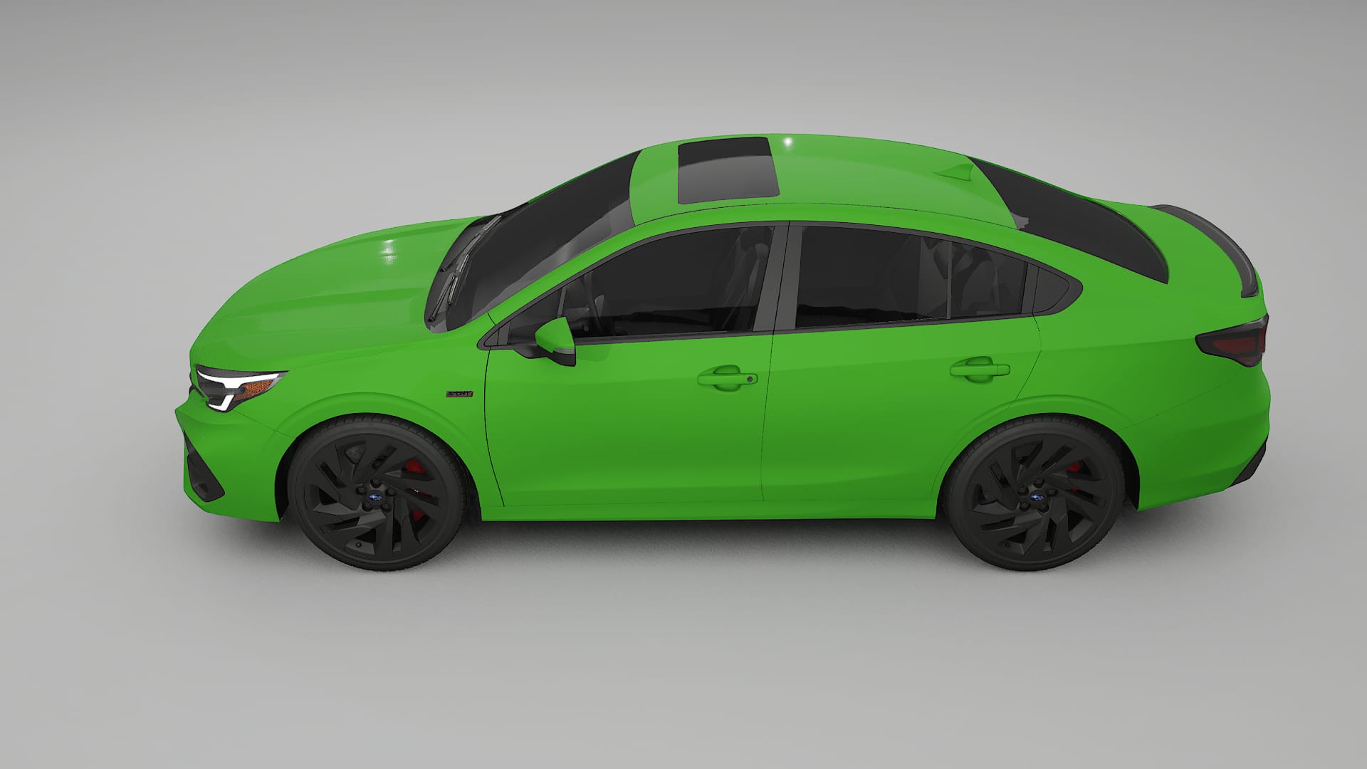 Subaru Legacy BW TPU Lackskyddsfilm | VENOM Färgskiftande PPF – Komplett Förskuret Kit