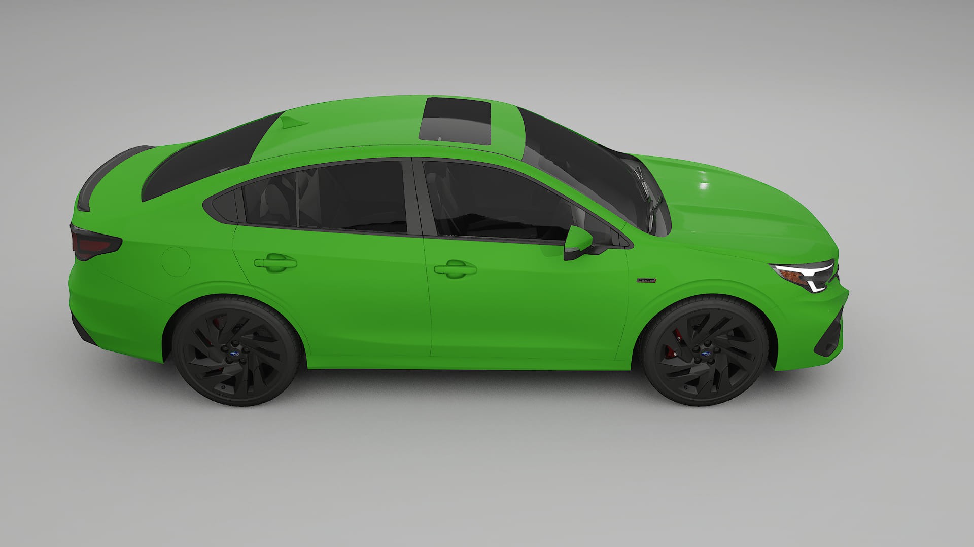 Subaru Legacy BW TPU Lackskyddsfilm | VENOM Färgskiftande PPF – Komplett Förskuret Kit