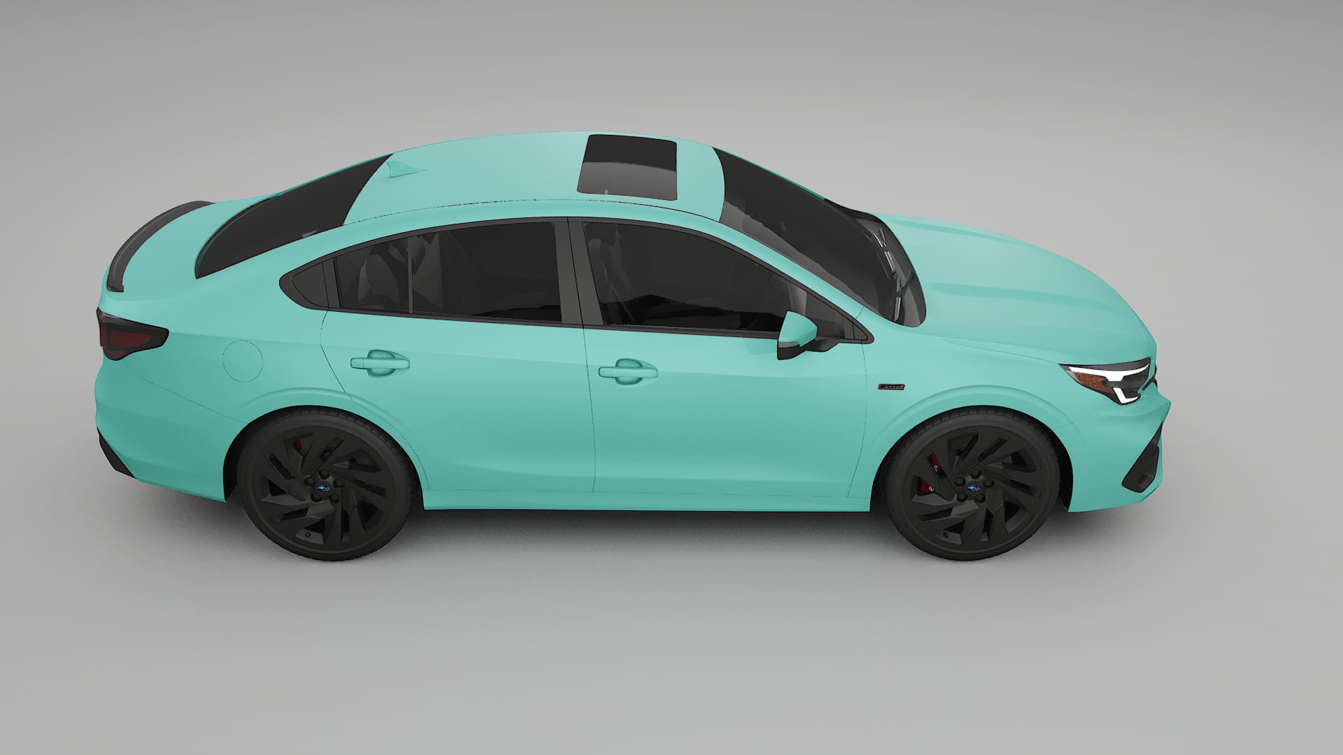 Subaru Legacy BW TPU Lackskyddsfilm | FROST Färgskiftande PPF – Komplett Förskuret Kit