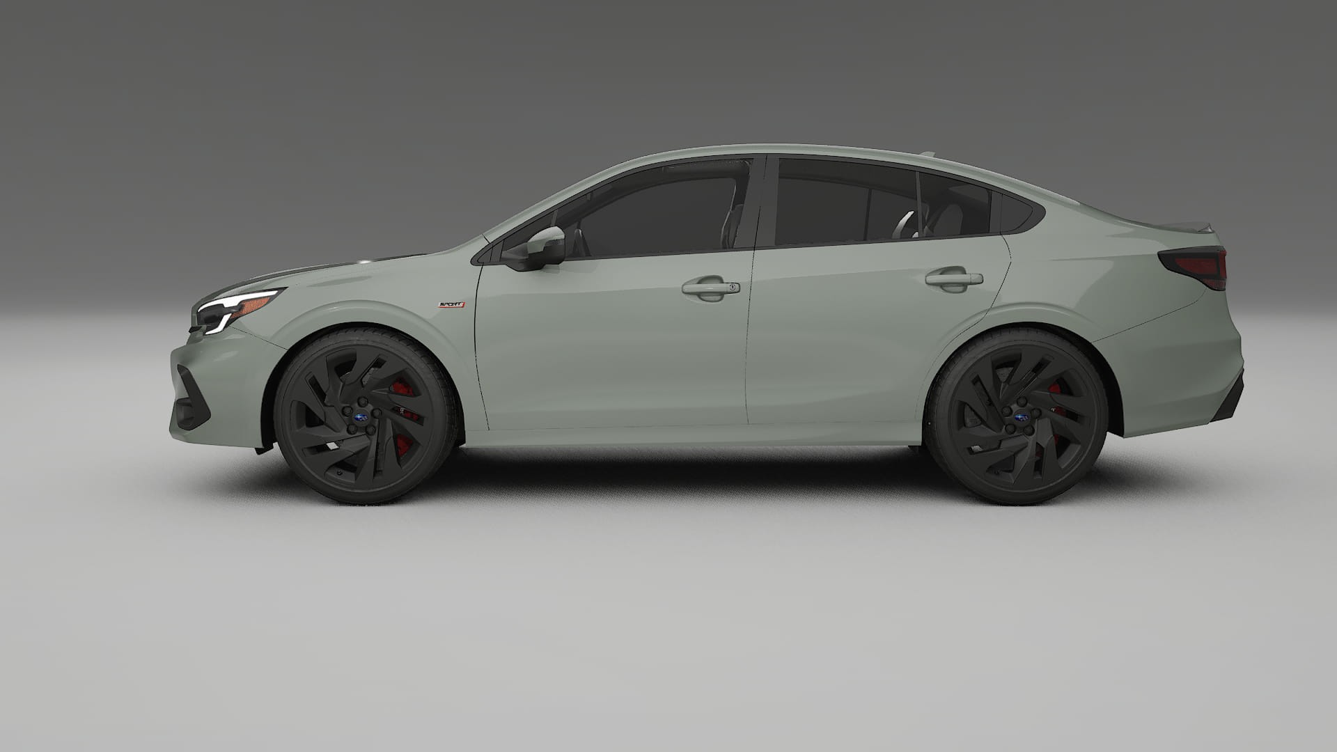 Subaru Legacy BW TPU Lackskyddsfilm | SLATE Färgskiftande PPF – Komplett Förskuret Kit