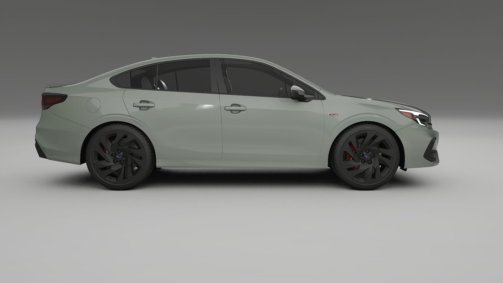 Subaru Legacy BW TPU Lackskyddsfilm | SLATE Färgskiftande PPF – Komplett Förskuret Kit