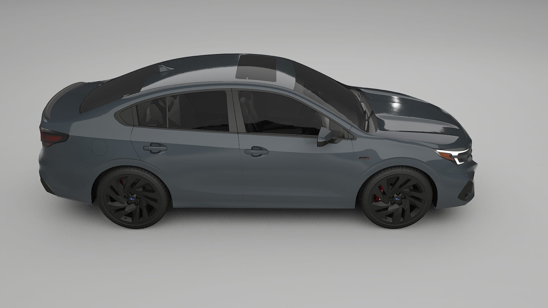 Subaru Legacy BW TPU Lackskyddsfilm | GRANITE Färgskiftande PPF – Komplett Förskuret Kit