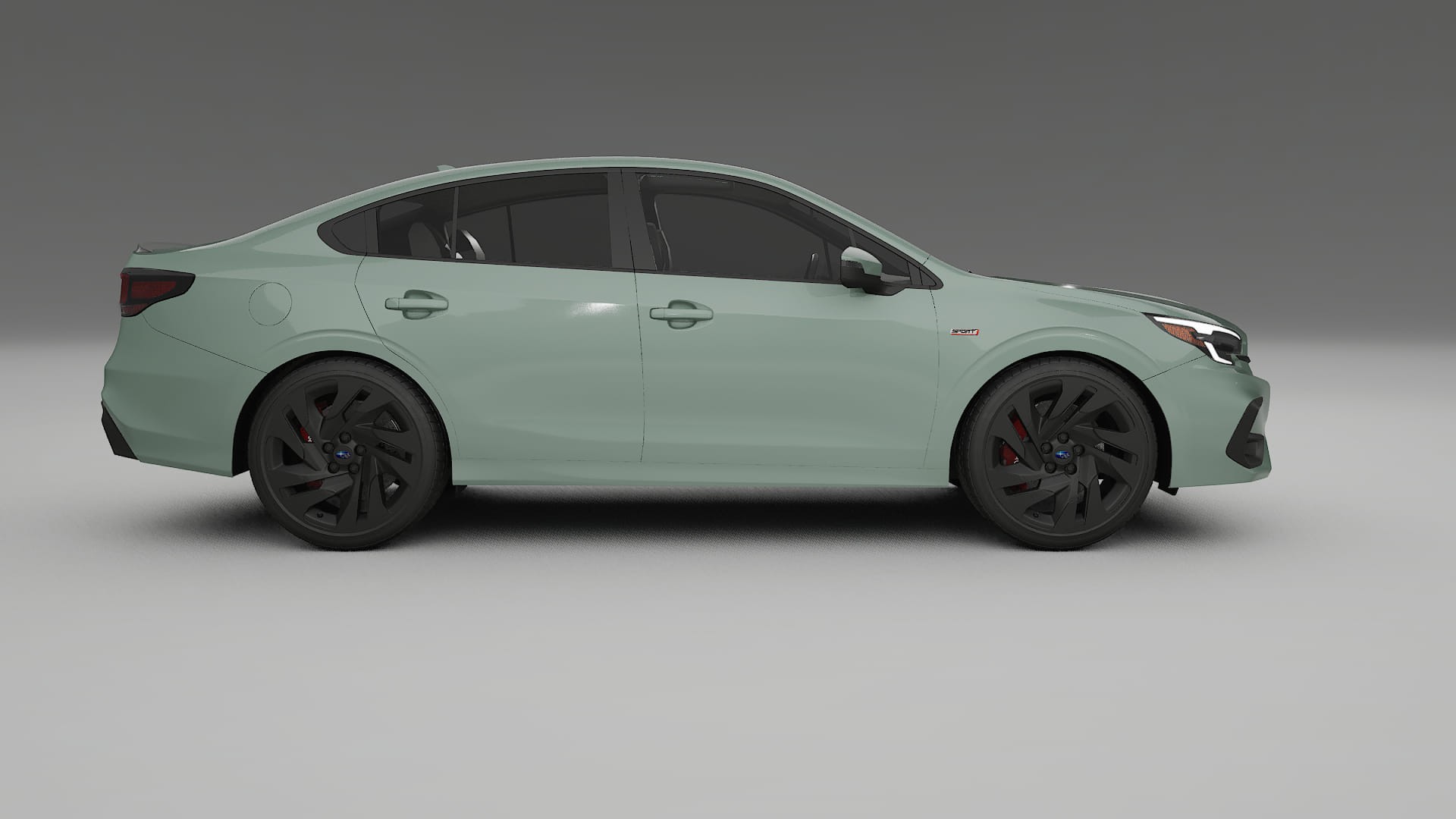 Subaru Legacy BW TPU Lackskyddsfilm | CINDER Färgskiftande PPF – Komplett Förskuret Kit