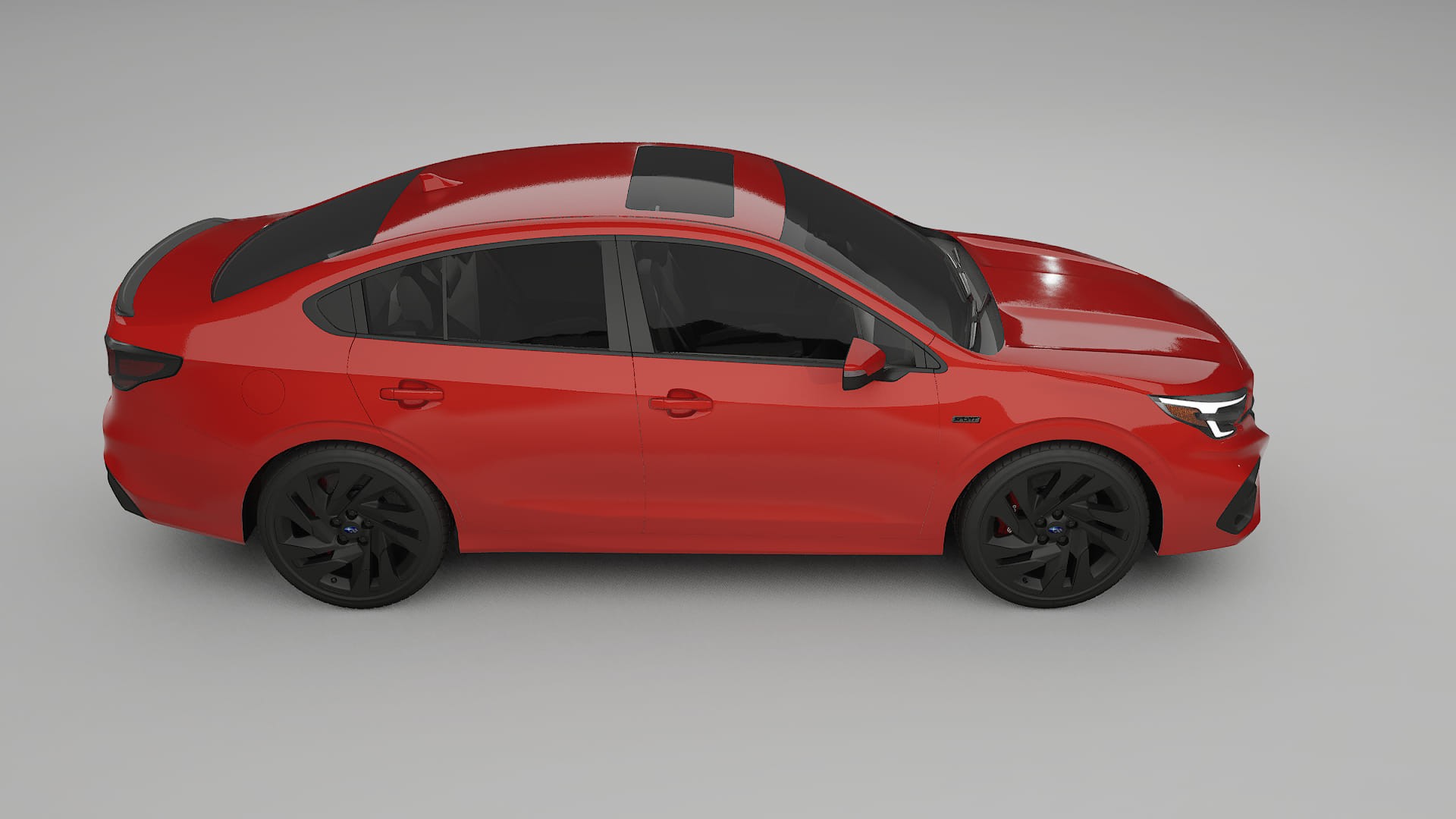 Subaru Legacy BW TPU Lackskyddsfilm | BLAZE Färgskiftande PPF – Komplett Förskuret Kit