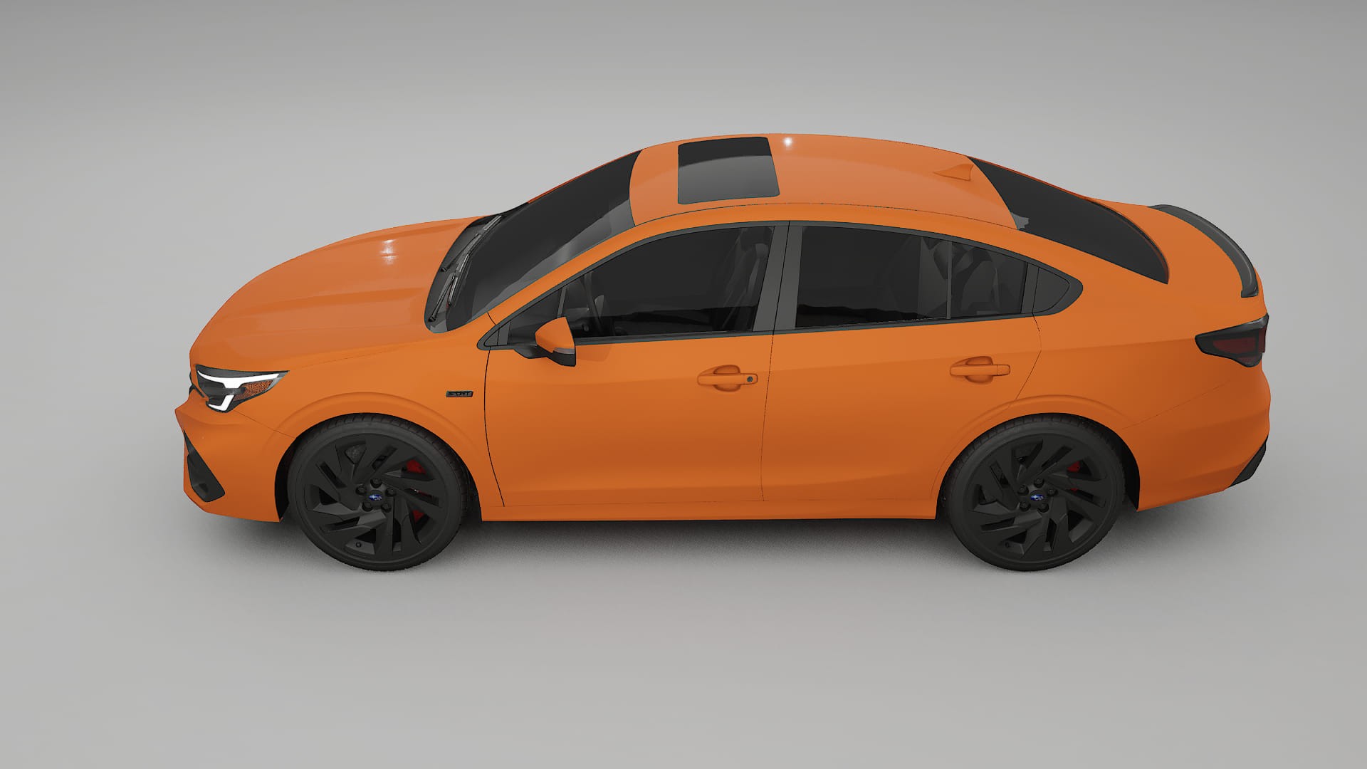 Subaru Legacy BW TPU Lackskyddsfilm | ROCKET Färgskiftande PPF – Komplett Förskuret Kit