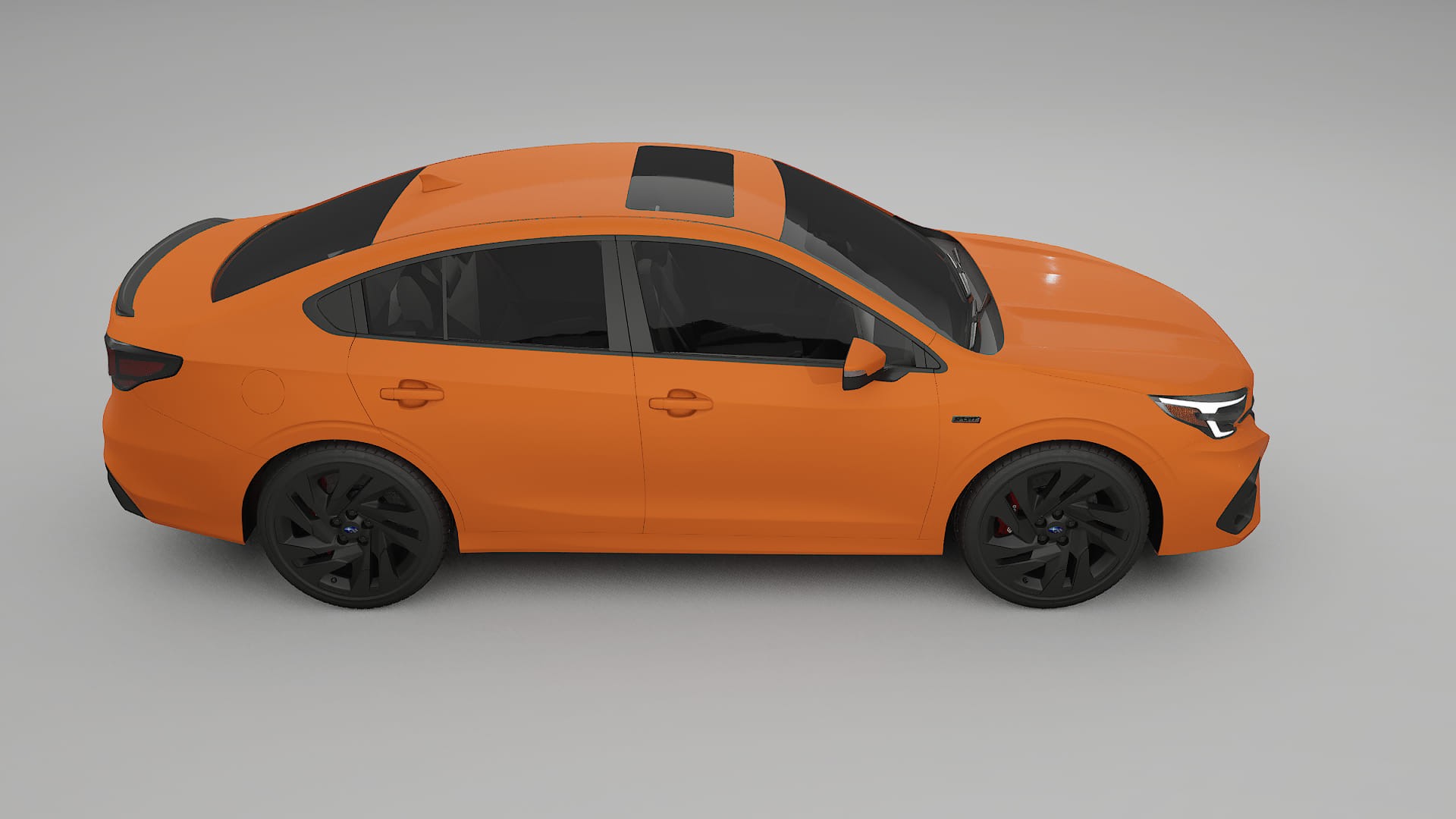 Subaru Legacy BW TPU Lackskyddsfilm | ROCKET Färgskiftande PPF – Komplett Förskuret Kit