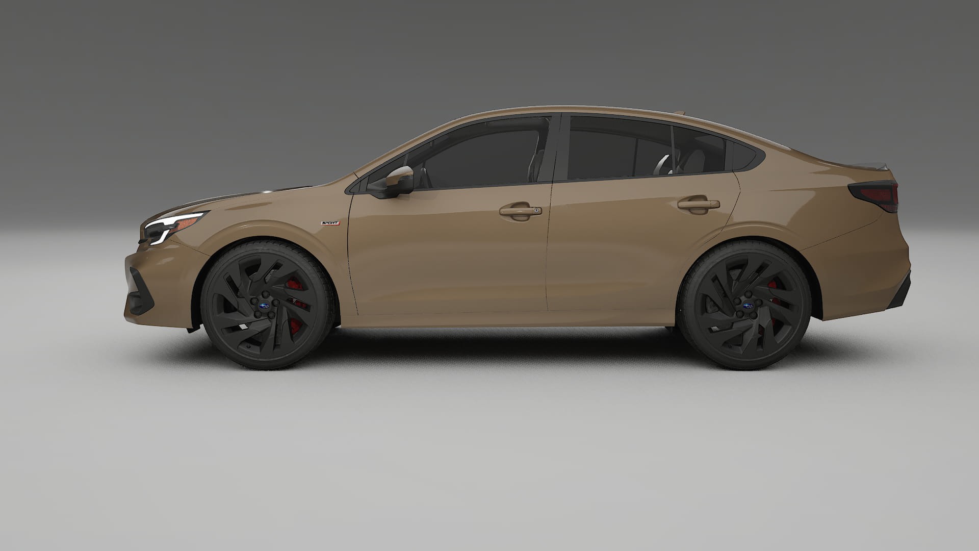 Subaru Legacy BW TPU Lackskyddsfilm | SAHARA Färgskiftande PPF – Komplett Förskuret Kit