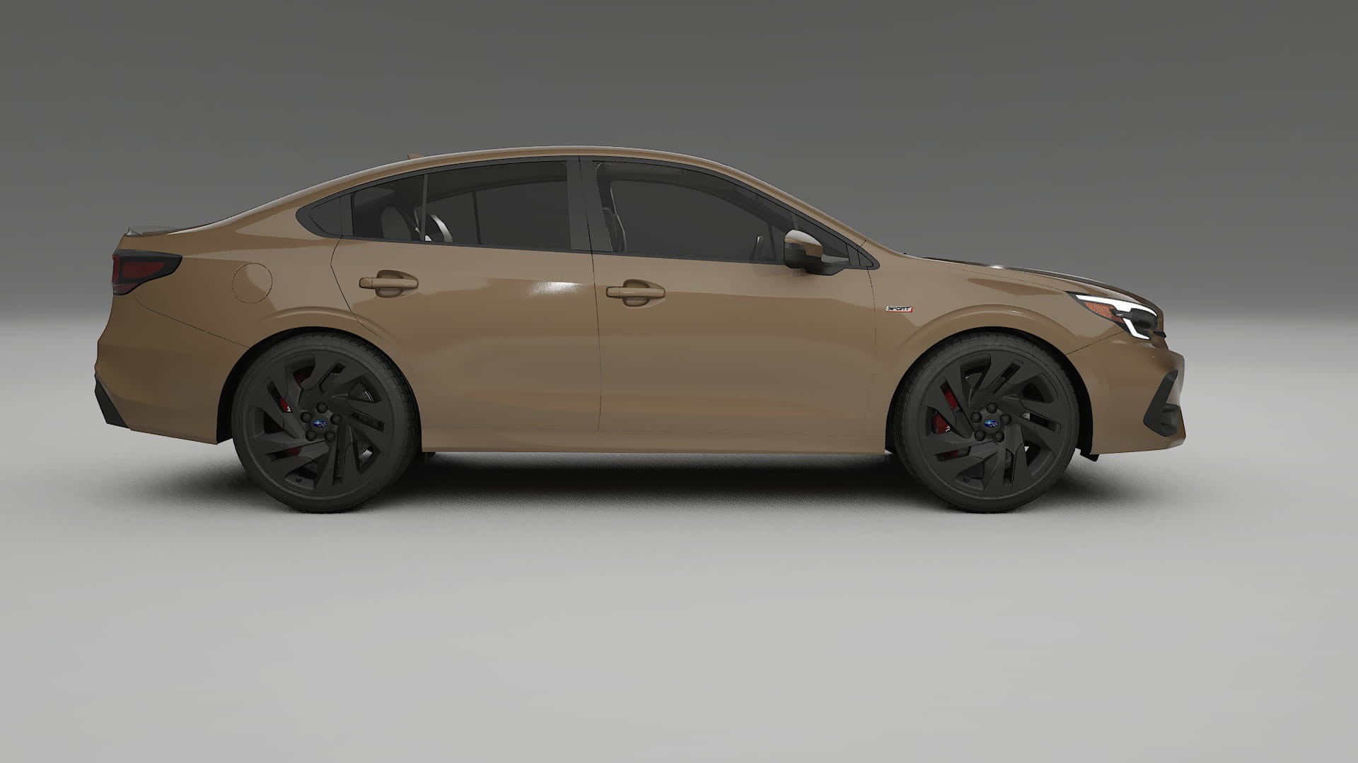 Subaru Legacy BW TPU Lackskyddsfilm | SAHARA Färgskiftande PPF – Komplett Förskuret Kit