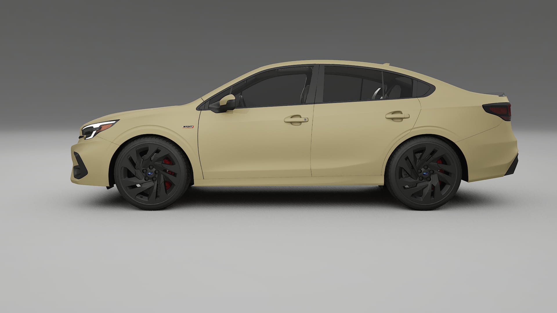 Subaru Legacy BW TPU Lackskyddsfilm | SAND Färgskiftande PPF – Komplett Förskuret Kit