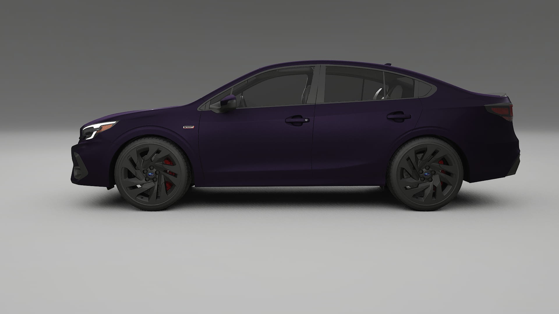 Subaru Legacy BW TPU Lackskyddsfilm | VIOLET Färgskiftande PPF – Komplett Förskuret Kit