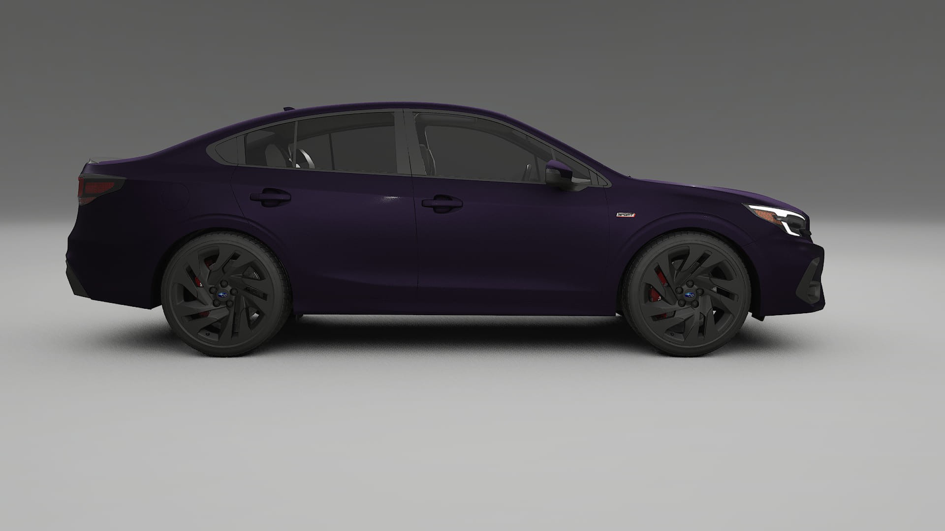 Subaru Legacy BW TPU Lackskyddsfilm | VIOLET Färgskiftande PPF – Komplett Förskuret Kit