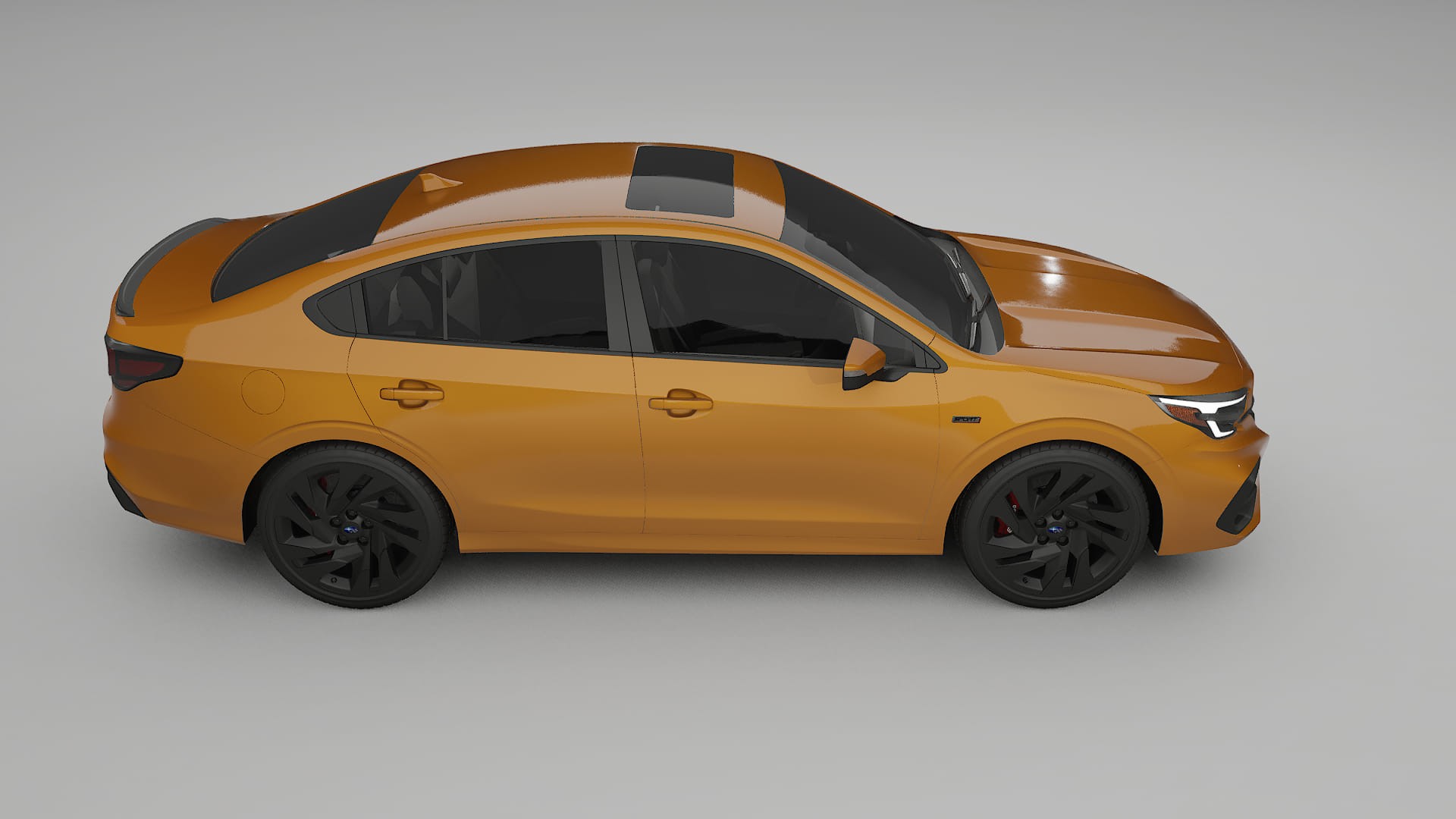 Subaru Legacy BW TPU Lackskyddsfilm | DAISY Färgskiftande PPF – Komplett Förskuret Kit