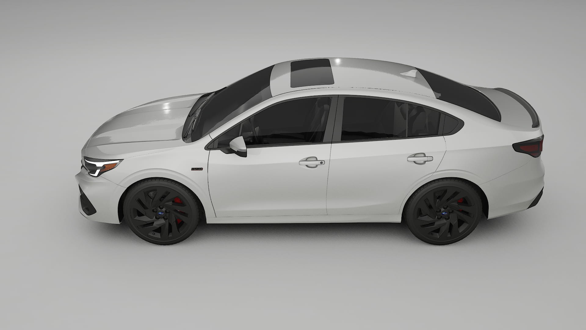 Subaru Legacy BW TPU Lackskyddsfilm | PEARL Färgskiftande PPF – Komplett Förskuret Kit