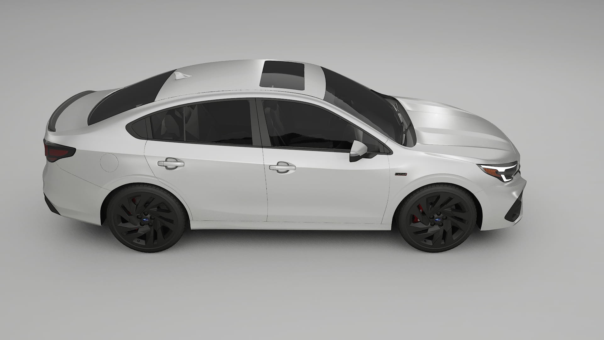 Subaru Legacy BW TPU Lackskyddsfilm | OPAL Färgskiftande PPF – Komplett Förskuret Kit