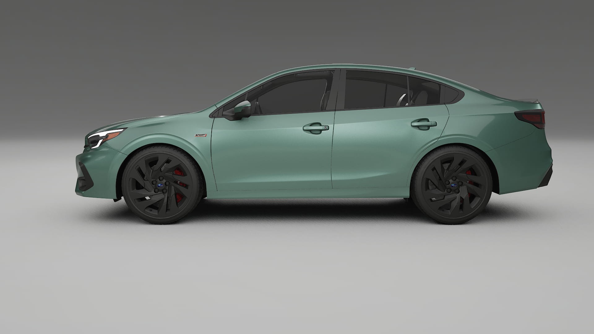 Subaru Legacy BW TPU Lackskyddsfilm | EVERGREEN Färgskiftande PPF – Komplett Förskuret Kit