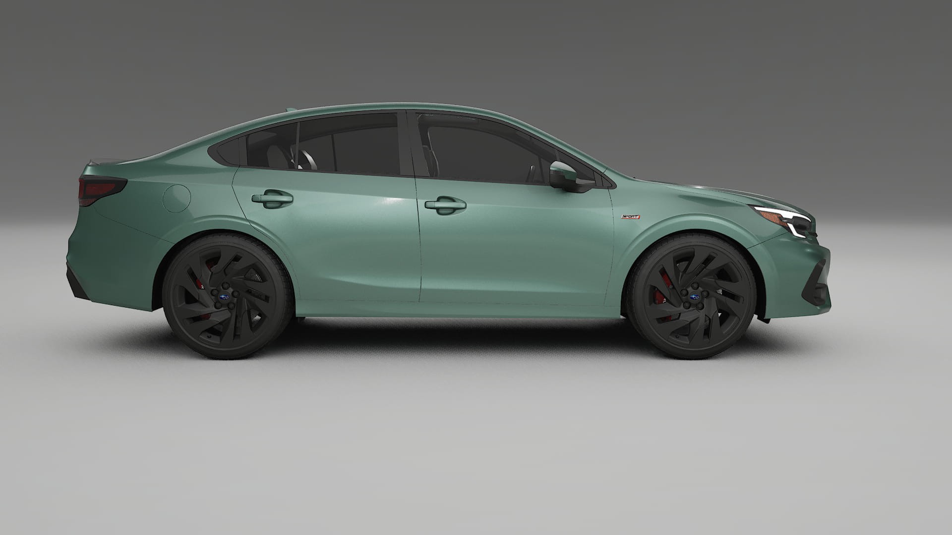 Subaru Legacy BW TPU Lackskyddsfilm | EVERGREEN Färgskiftande PPF – Komplett Förskuret Kit