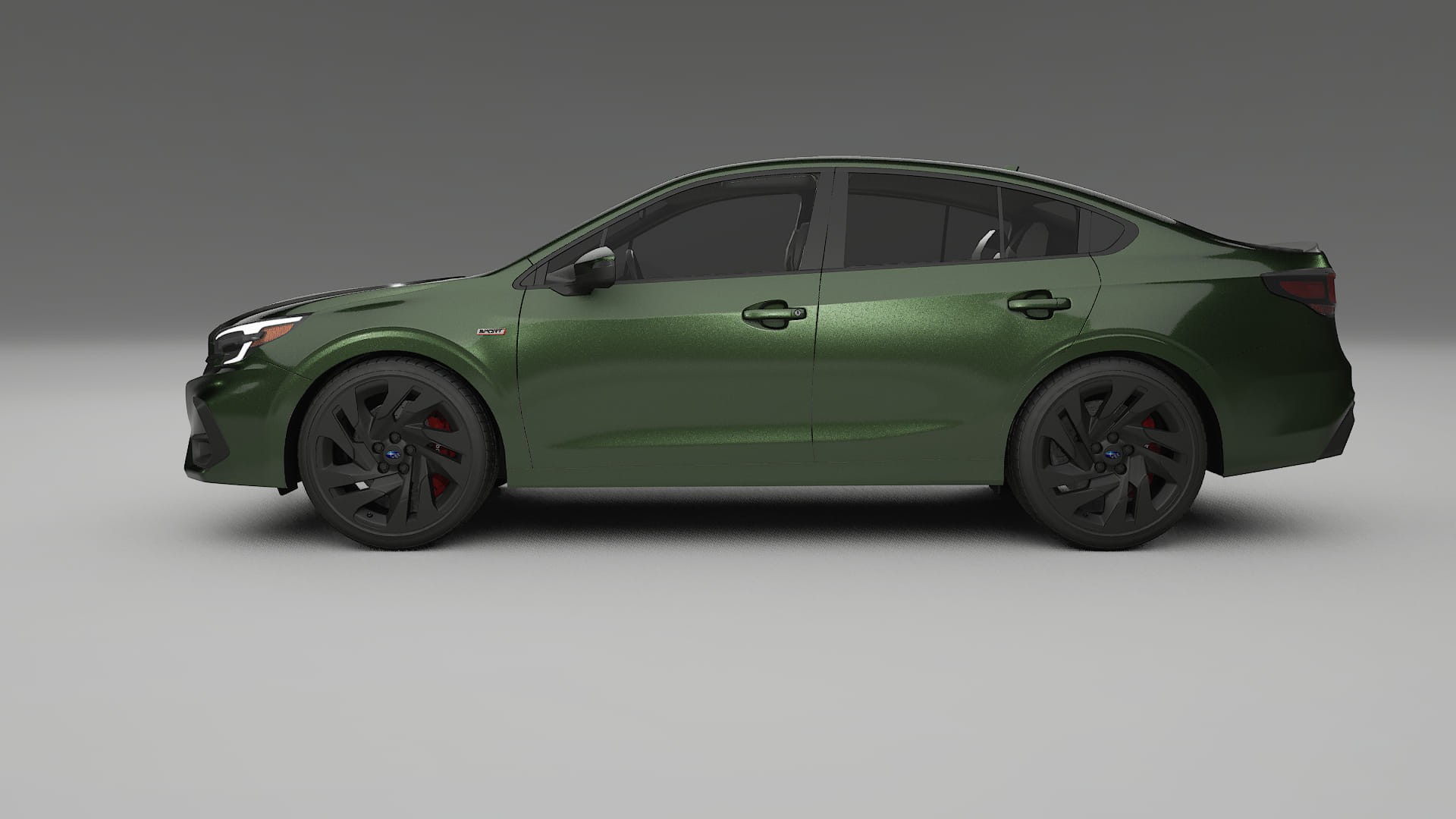 Subaru Legacy BW TPU Lackskyddsfilm | LAGOON Färgskiftande PPF – Komplett Förskuret Kit