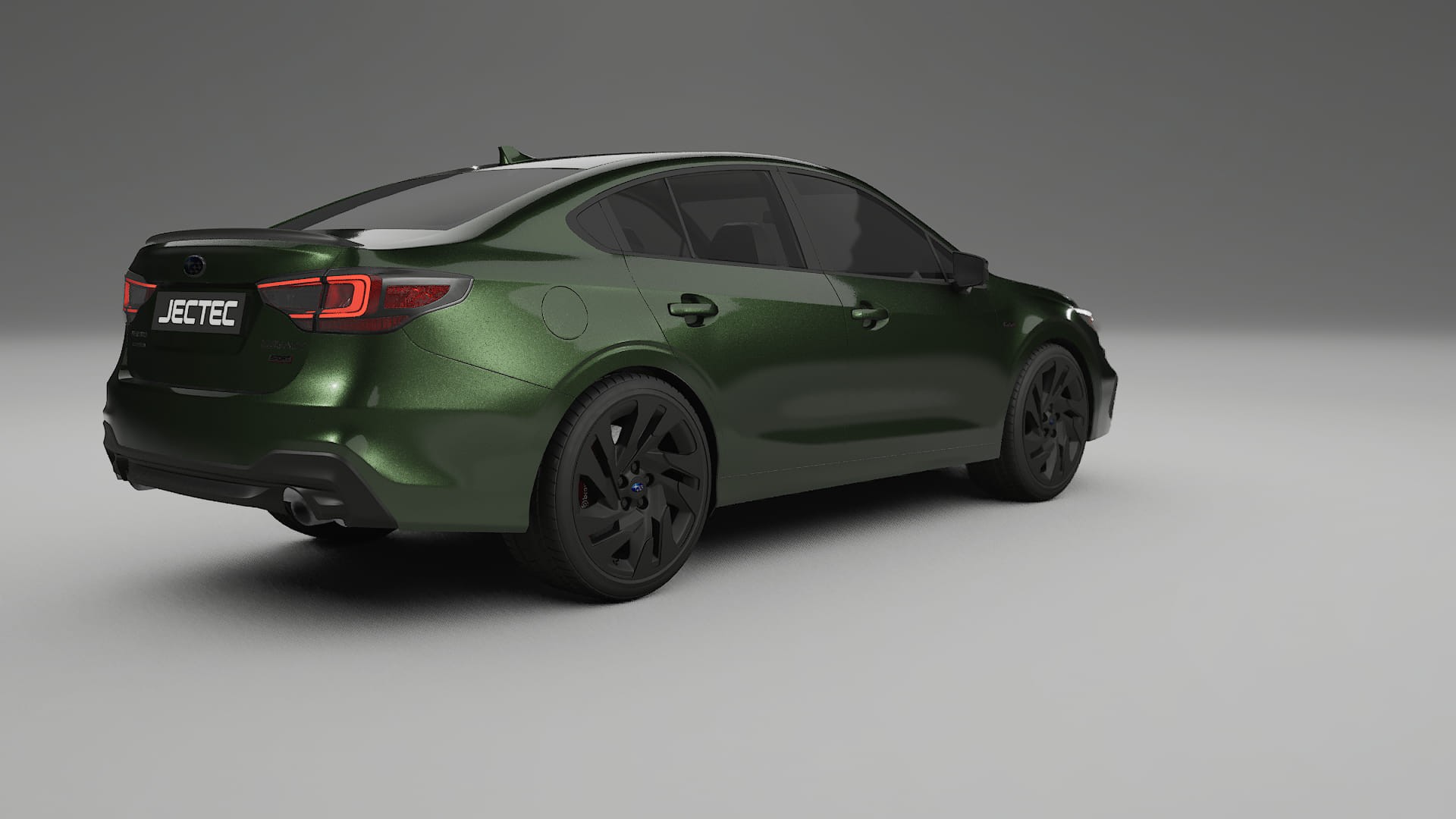 Subaru Legacy BW TPU Lackskyddsfilm | LAGOON Färgskiftande PPF – Komplett Förskuret Kit