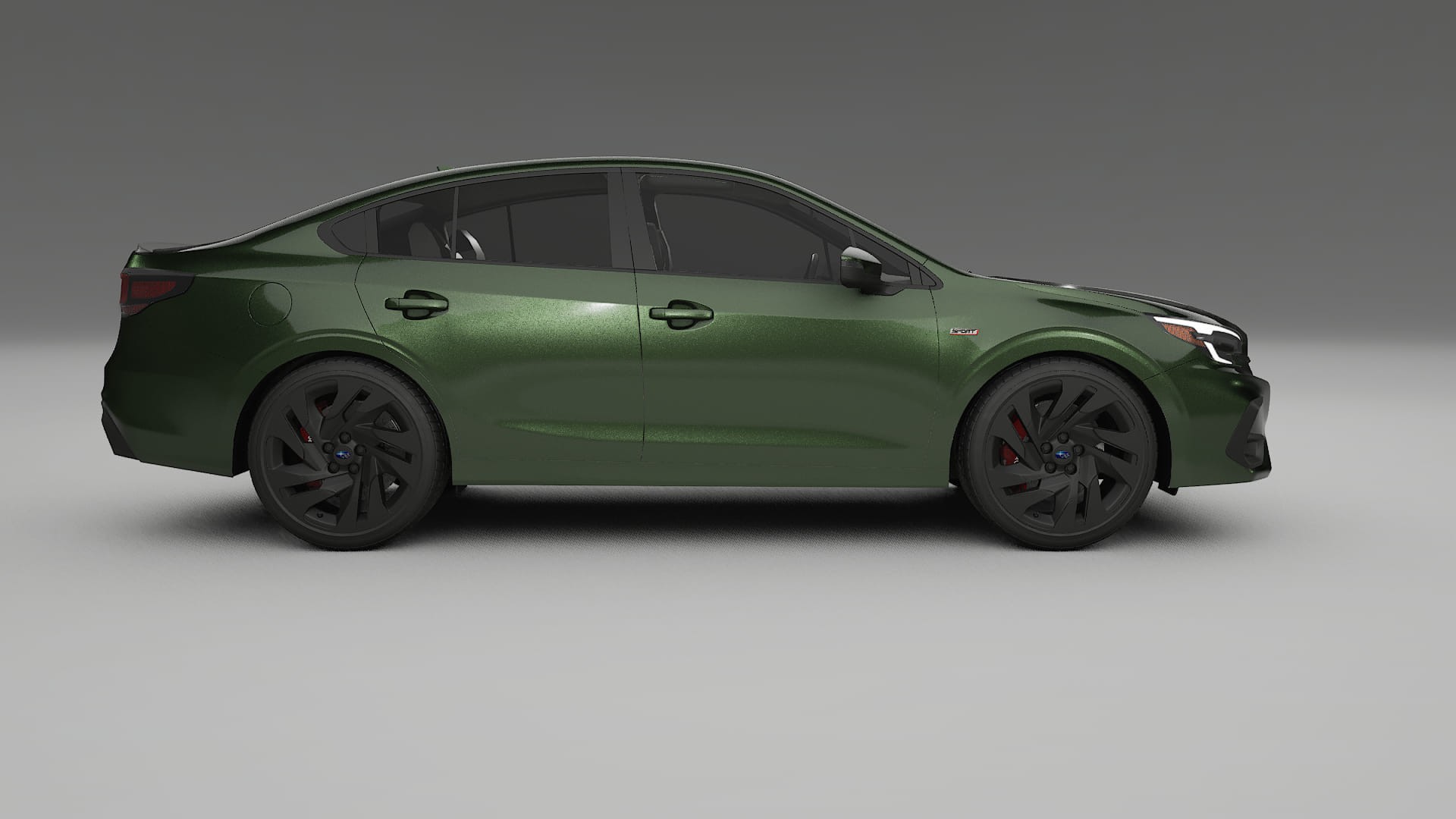 Subaru Legacy BW TPU Lackskyddsfilm | LAGOON Färgskiftande PPF – Komplett Förskuret Kit