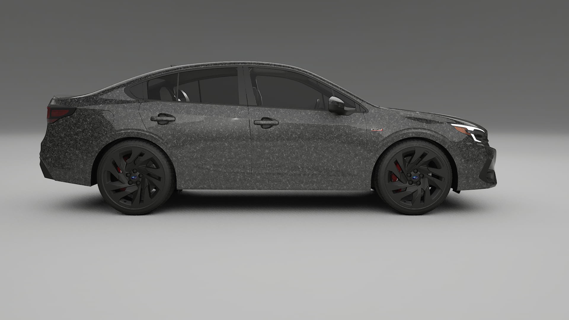 Subaru Legacy BW TPU Lackskyddsfilm | FORGED S Färgskiftande PPF – Komplett Förskuret Kit