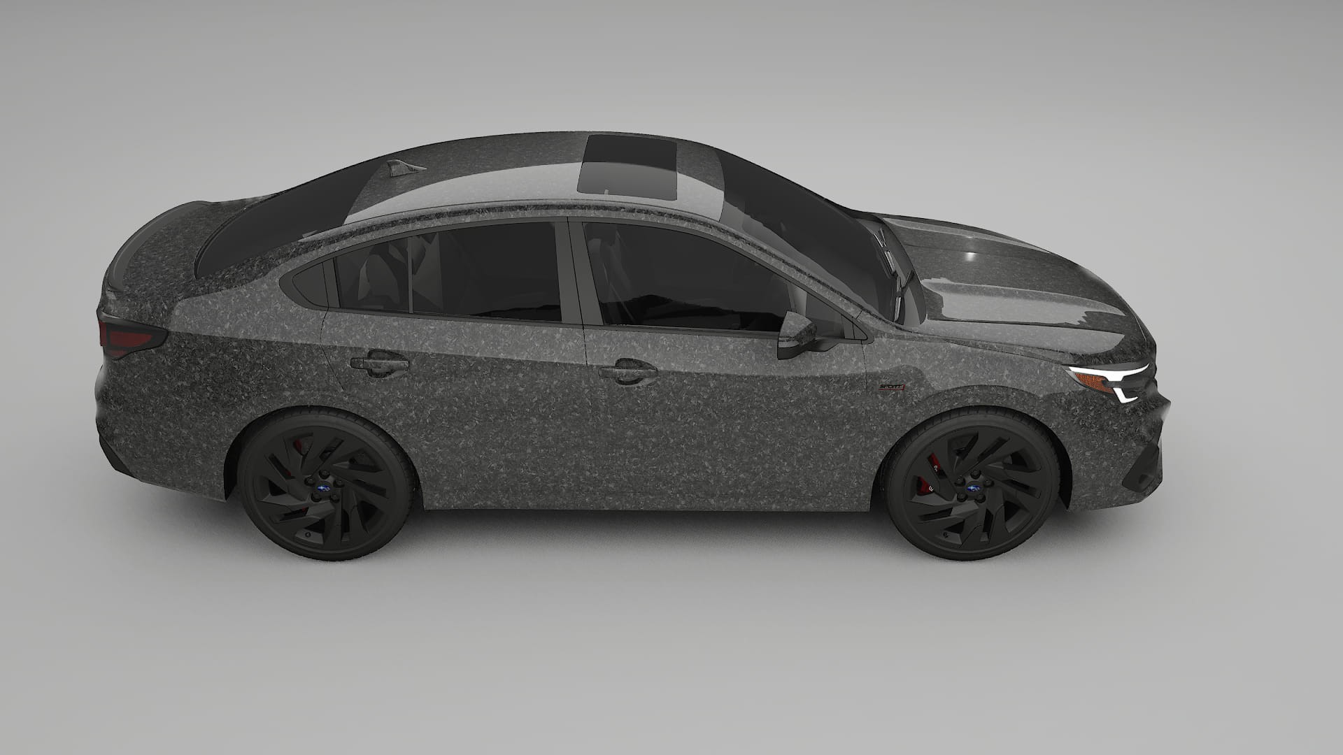 Subaru Legacy BW TPU Lackskyddsfilm | FORGED S Färgskiftande PPF – Komplett Förskuret Kit